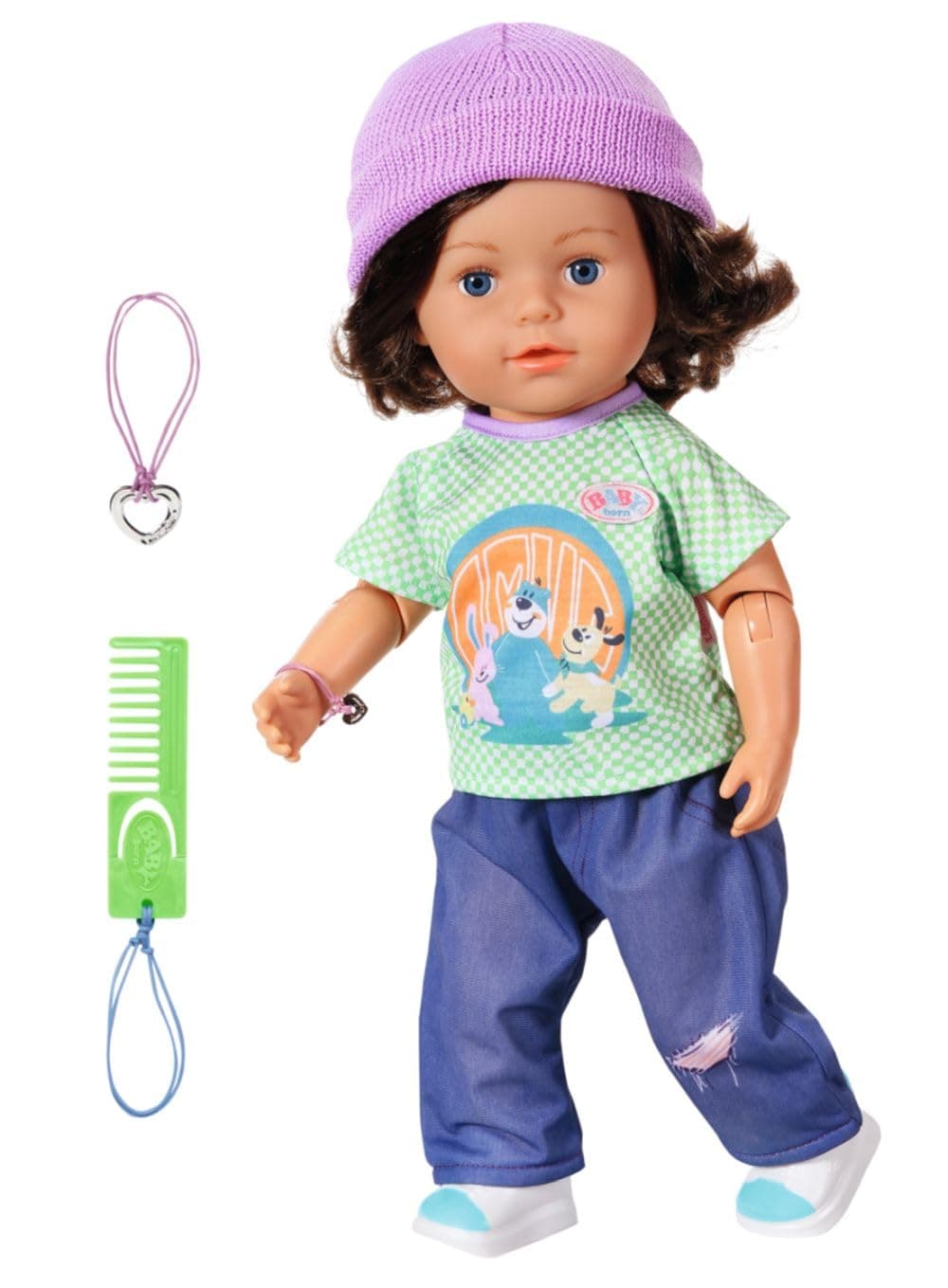 BABY Born - Кукла братче и аксесоари Brother Style&Play, 43 см