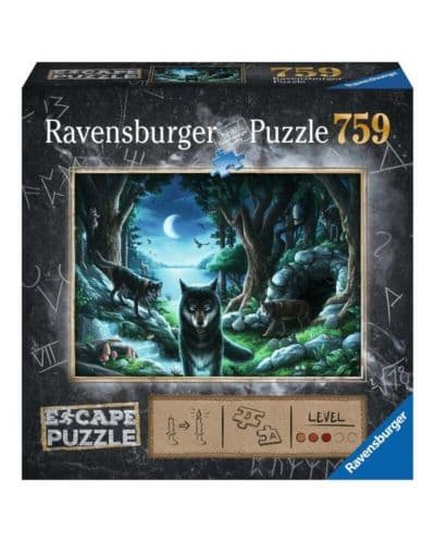 Пъзел Ravensburger 759 ел. - Escape 7: Проклятието на вълците