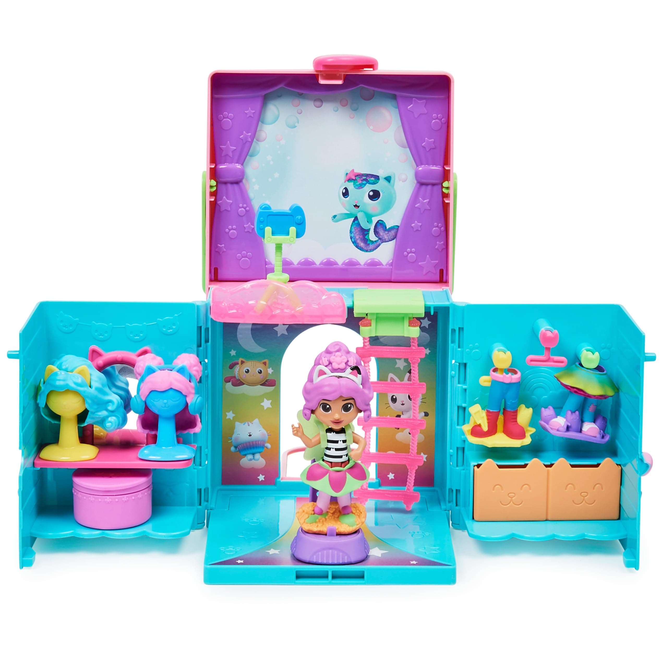 Gabby's Dollhouse - Игрален комплект: Гардероб