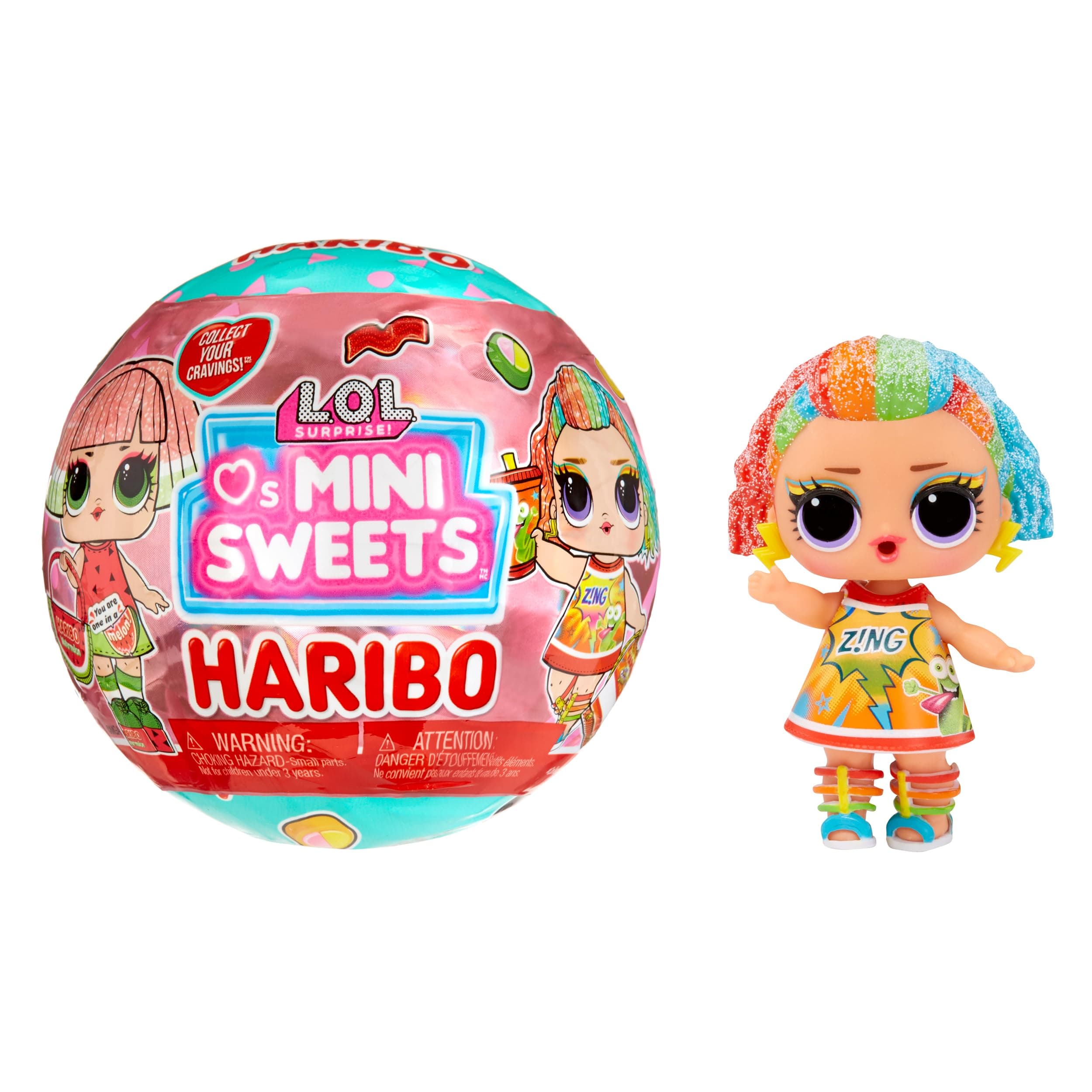 Кукла в сфера L.O.L. Surprise - Loves Mini Sweets X HARIBO, асортимент