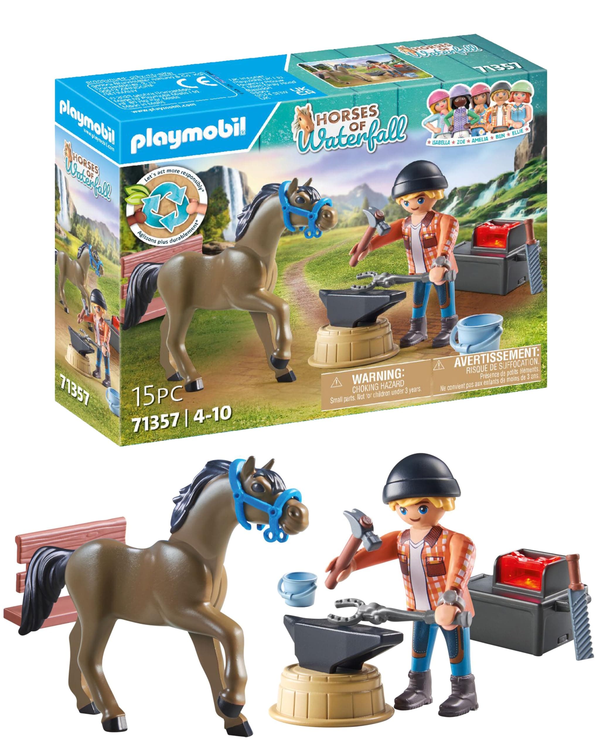 Playmobil - Ковачът Бен и Ахил