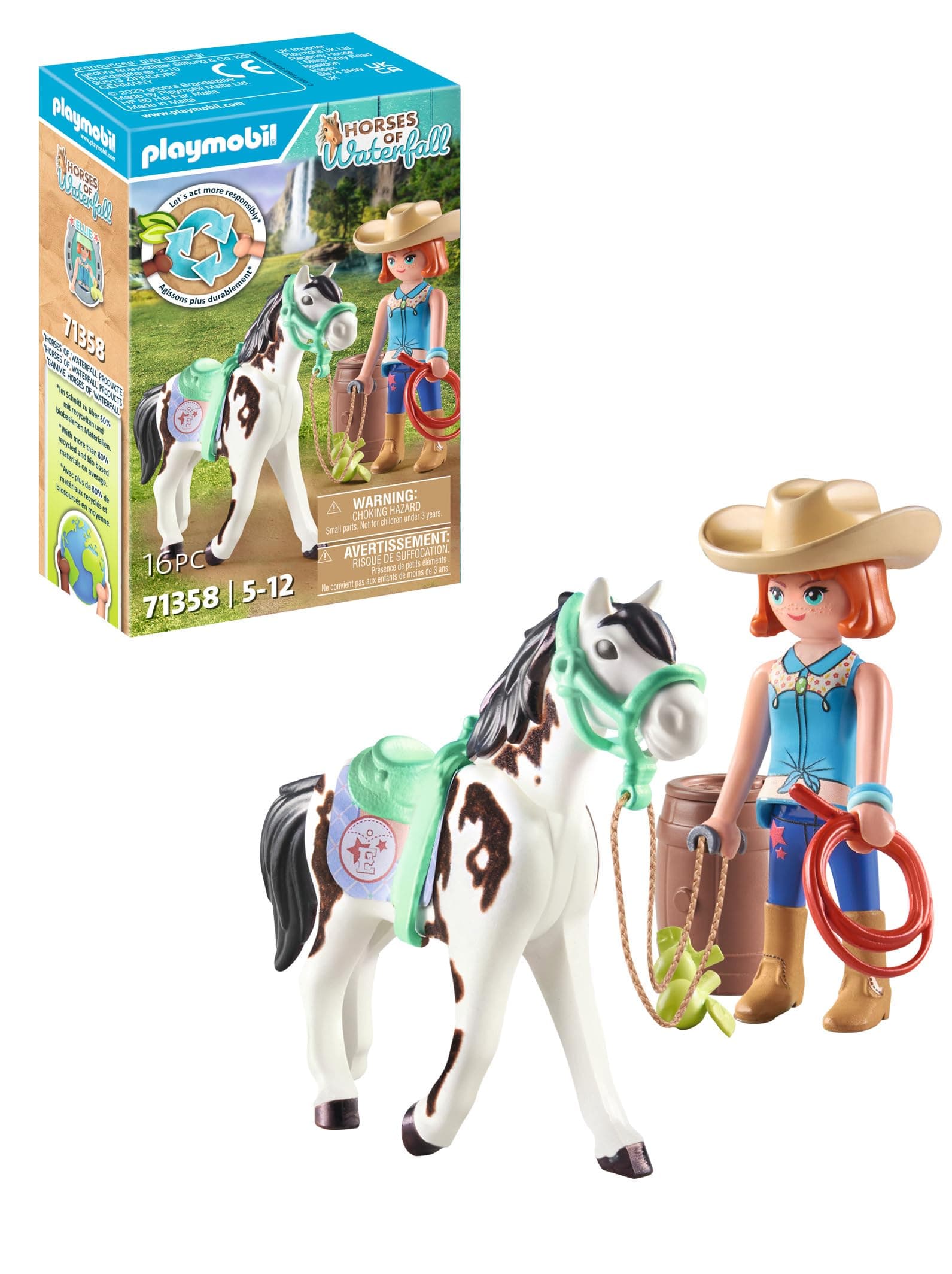 Playmobil - Време за хранене с Ели и конче Саудъст