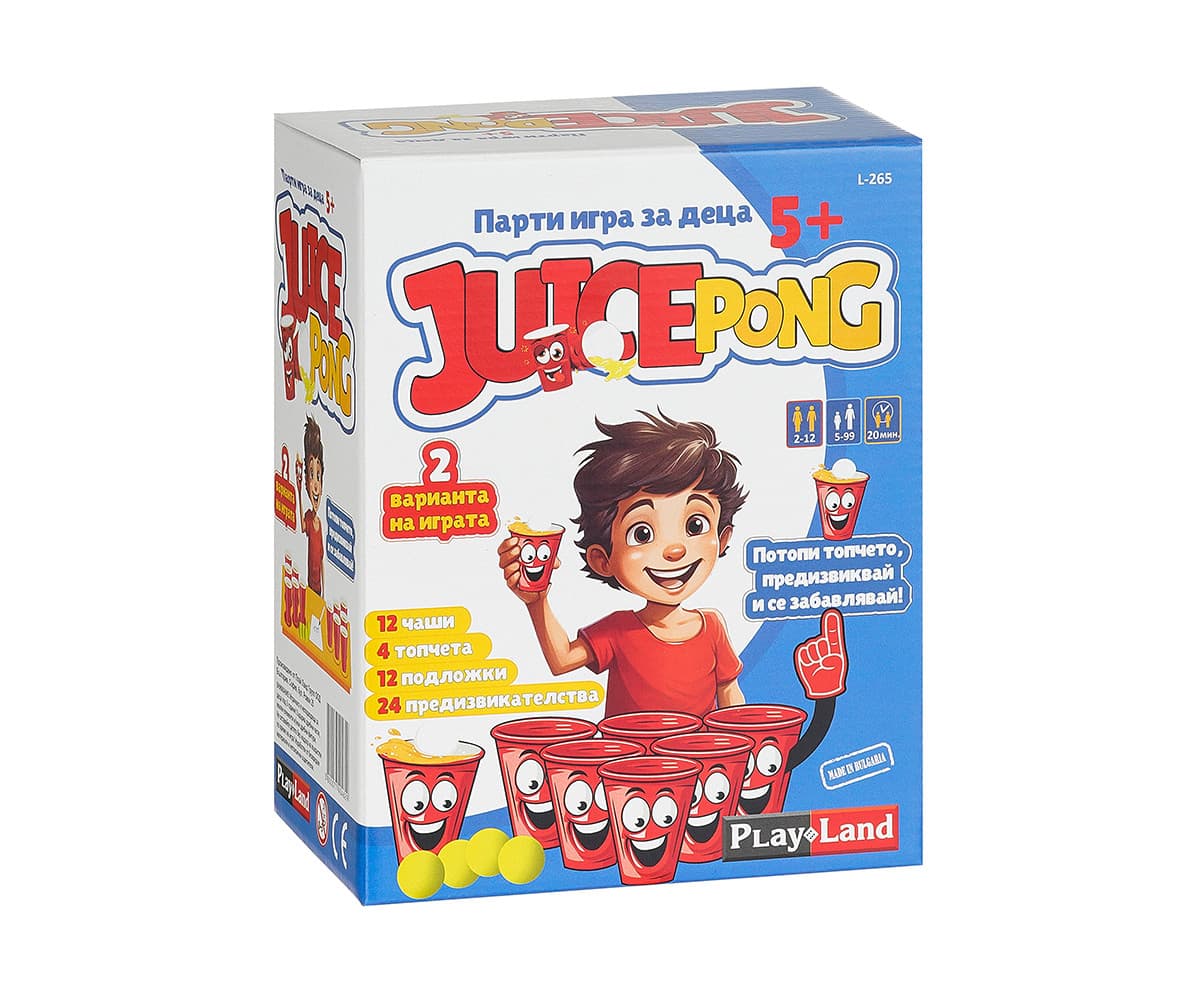 Настолна игра PlayLand - Juice Pong