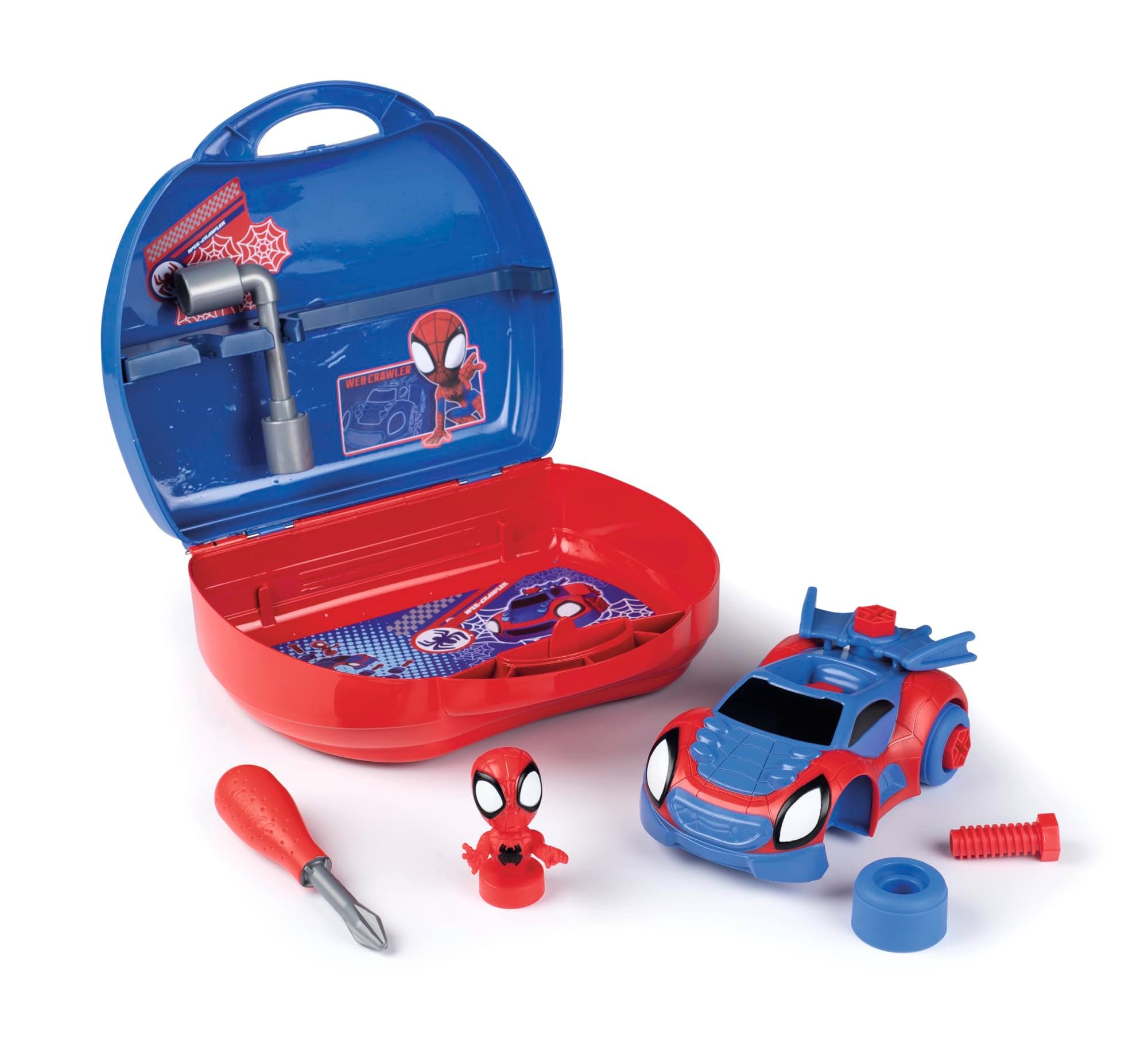 Smoby Spidey - Кола в куфарче Spidey