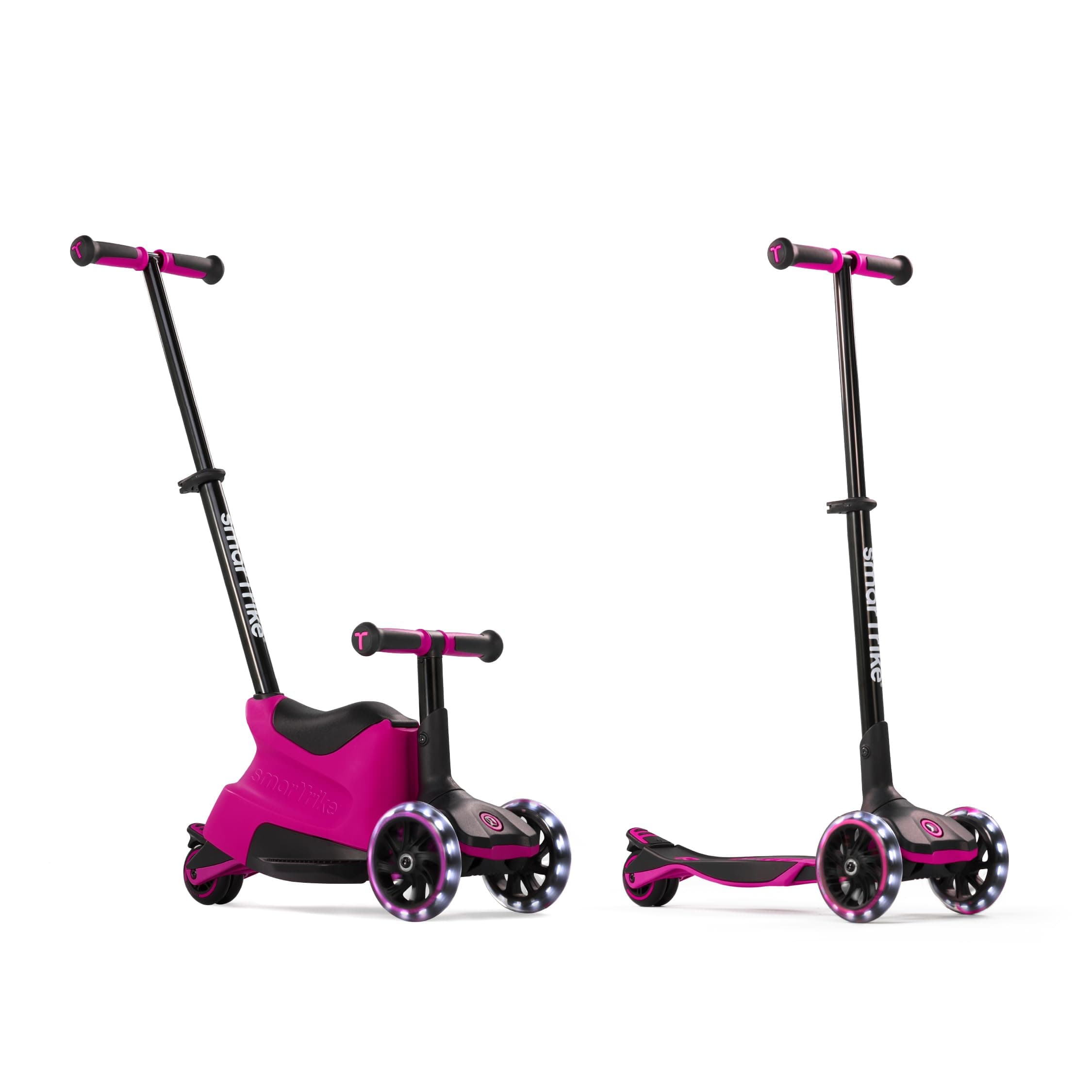 smarTrike - Детски разтегаем скутер Xtend Ride-on, розов