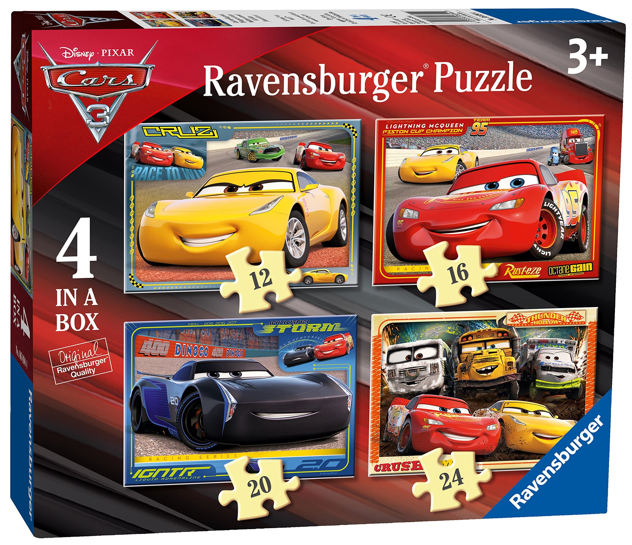 Пъзел Ravensburger 4-в-1: 12/16/20/24 ел. - Колите 3