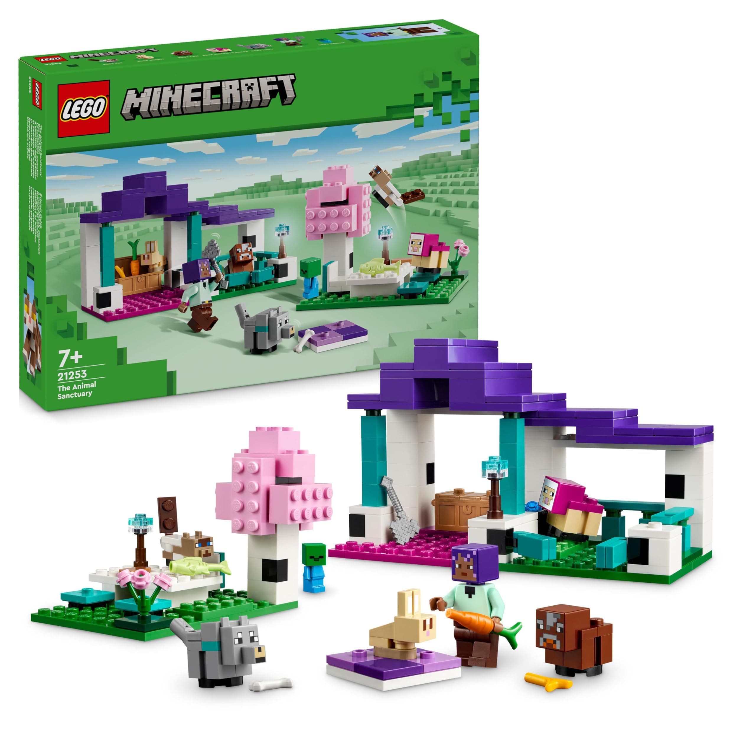 LEGO® Minecraft™ 21253 - Убежище за животни