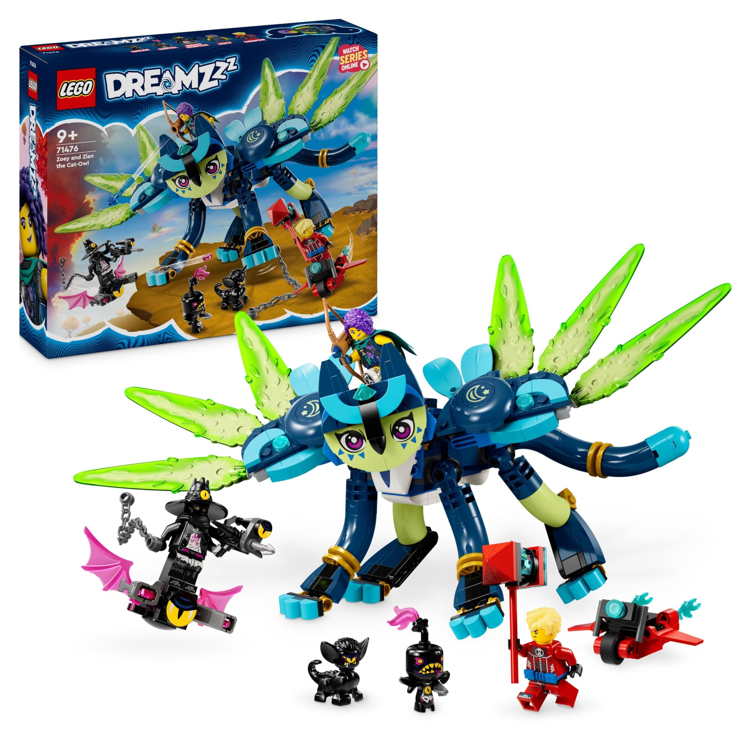 LEGO® DREAMZzz™ 71476 - Зоуи и котката-бухал Злан