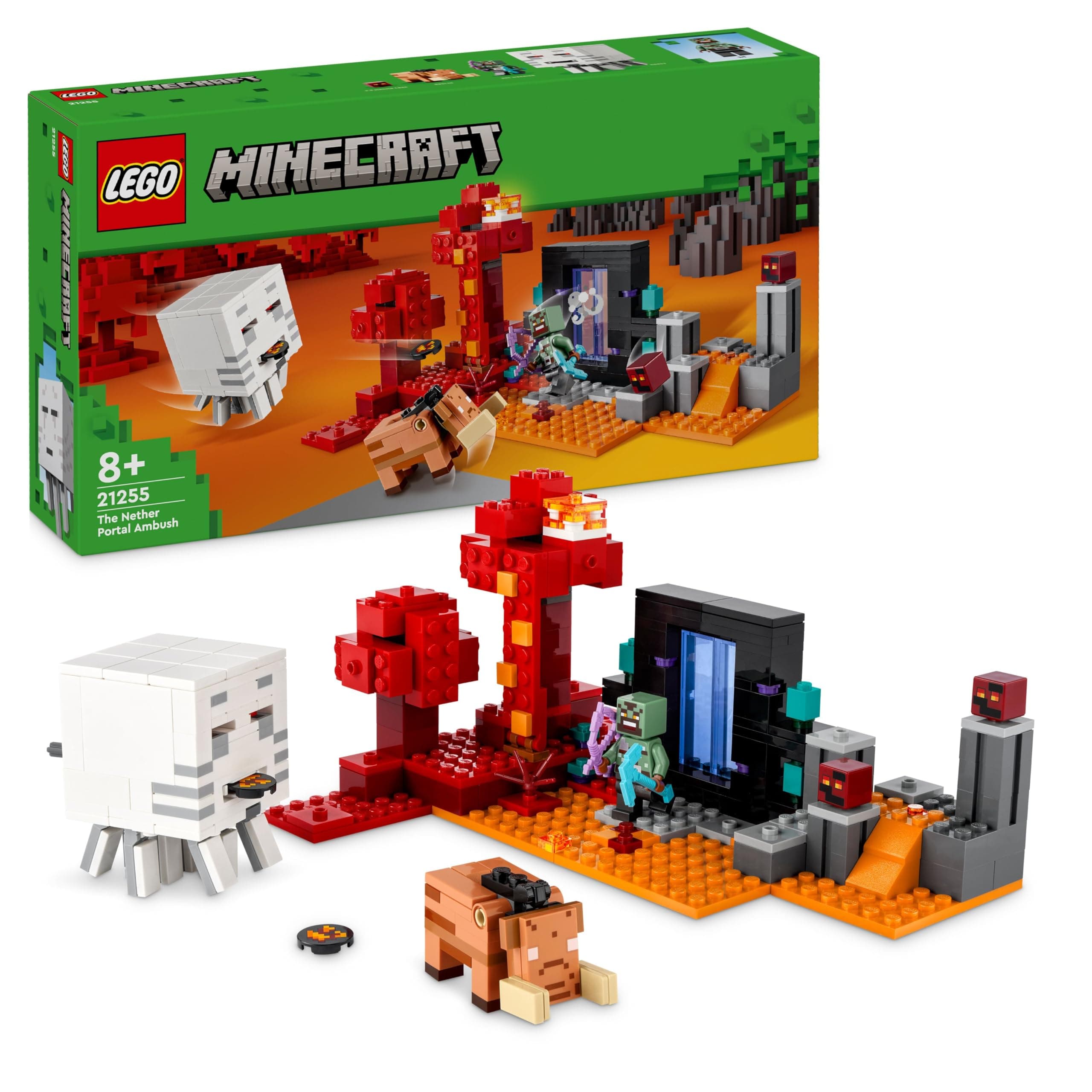LEGO® Minecraft™ 21255 - Засада до портала към Ада