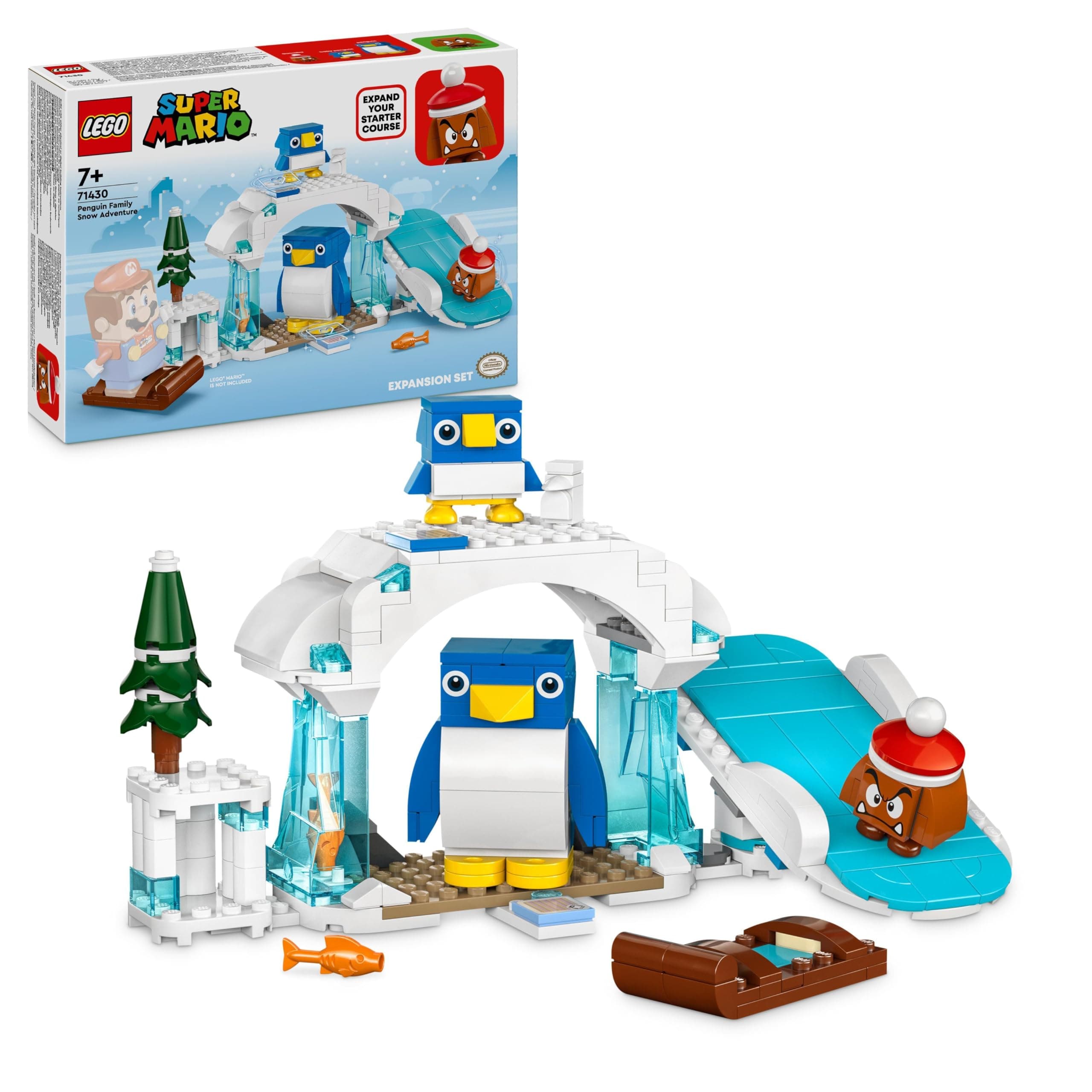 LEGO® Super Mario™ 71430 - Комплект с допълнения penguin Family Snow Adventure