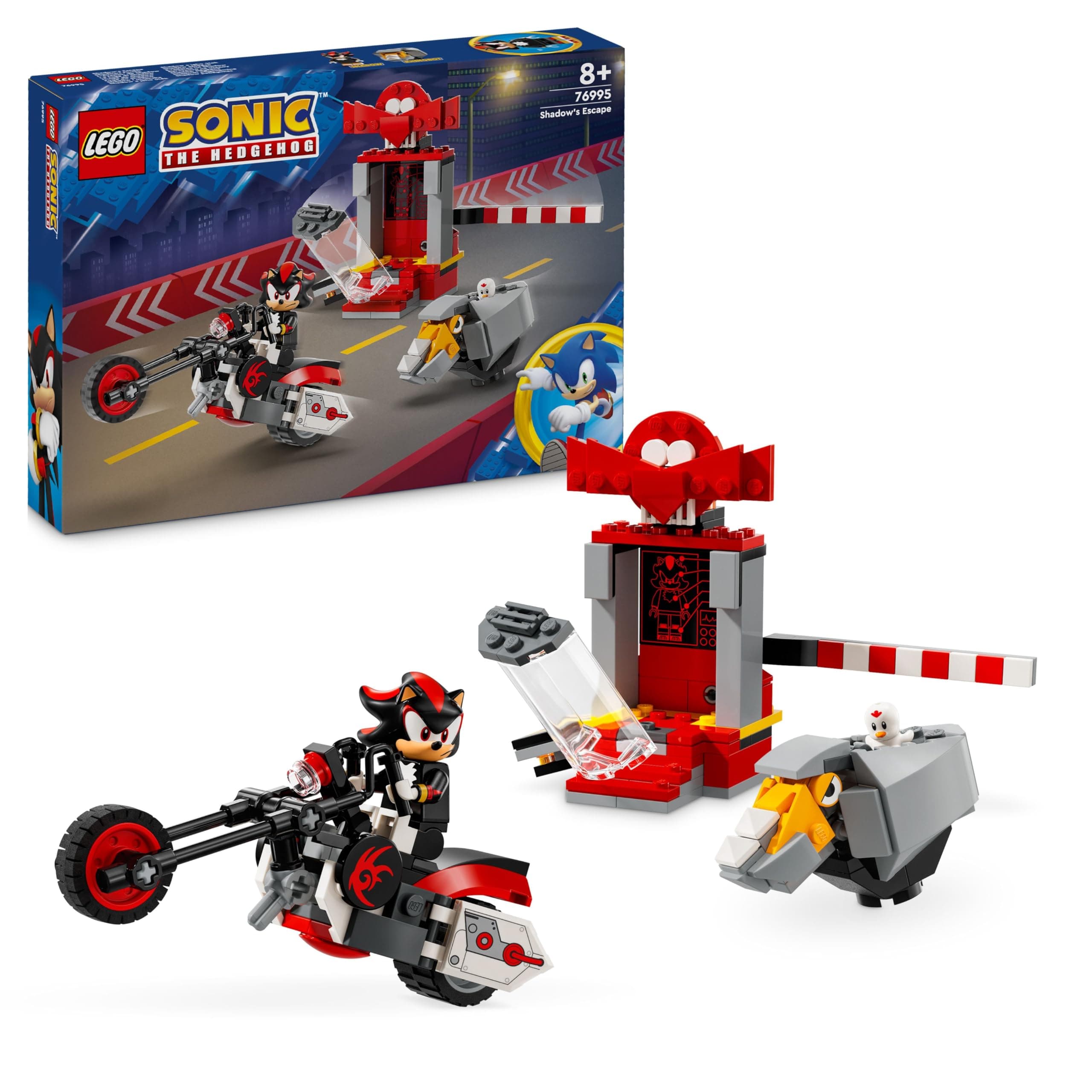 LEGO® Sonic the Hedgehog™ 76995 - Бягството на таралежа Шадоу