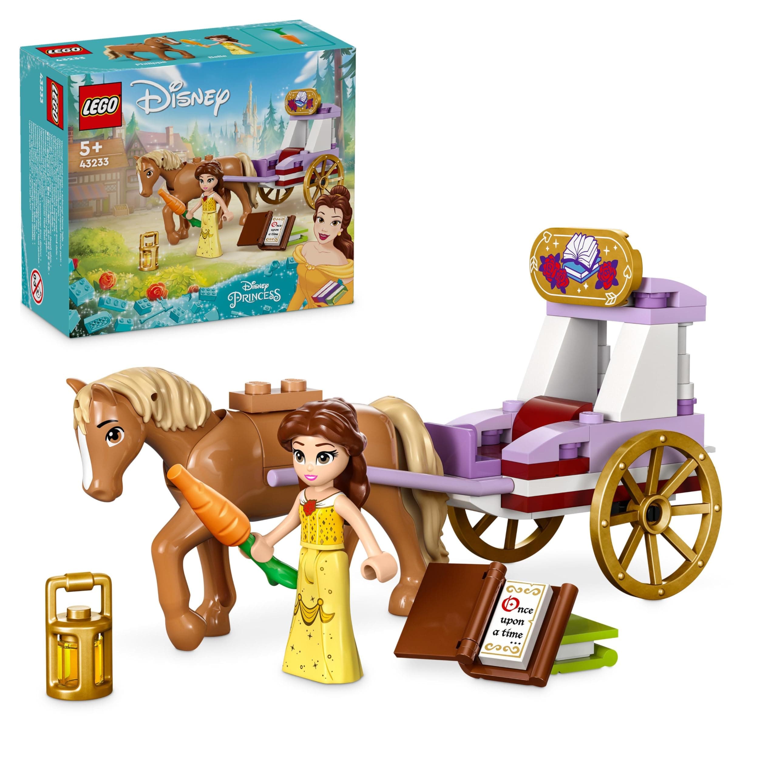 LEGO® Disney Princess™ 43233 - Каляската на Бел