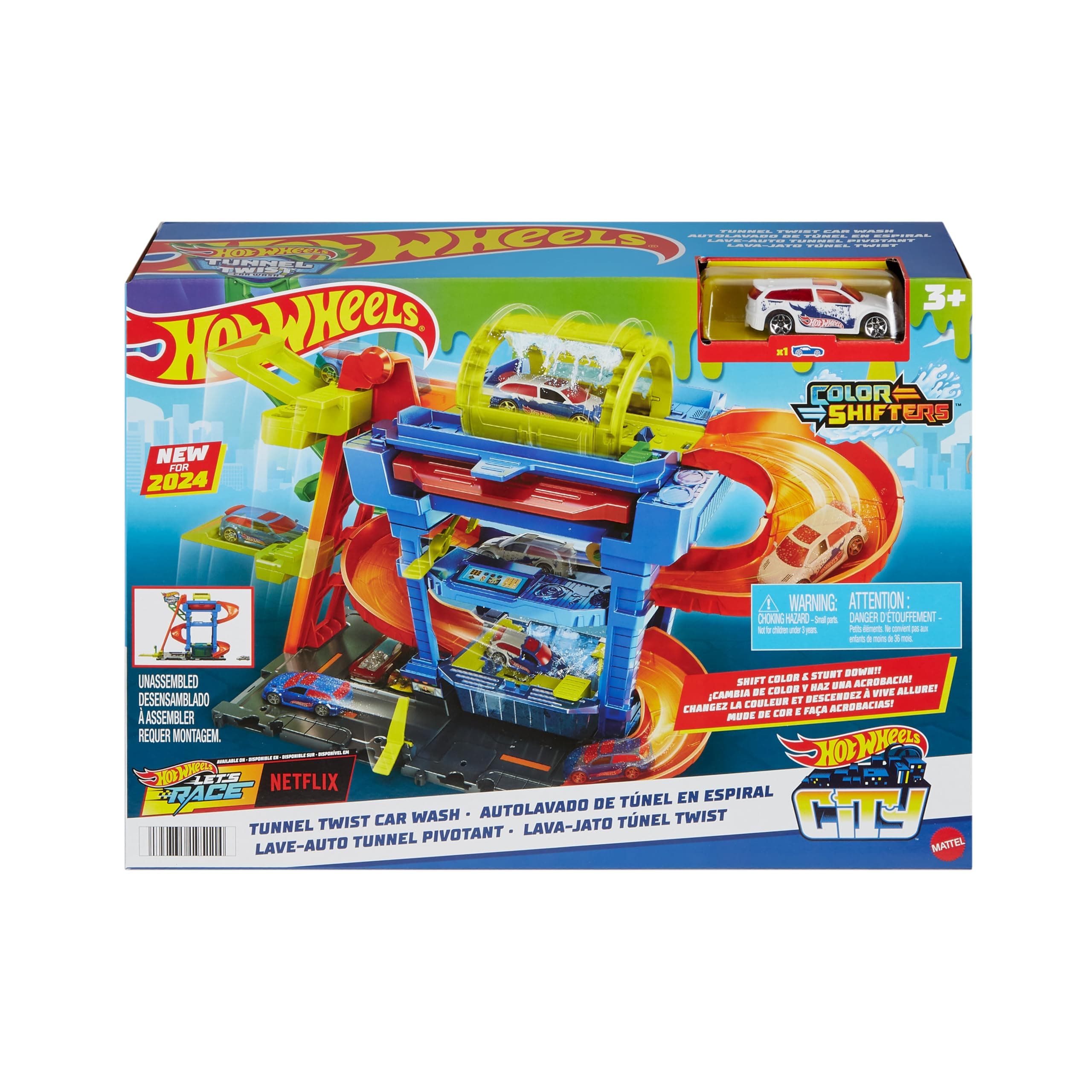 Hot Wheels City - Автомивка с промяна на цвета