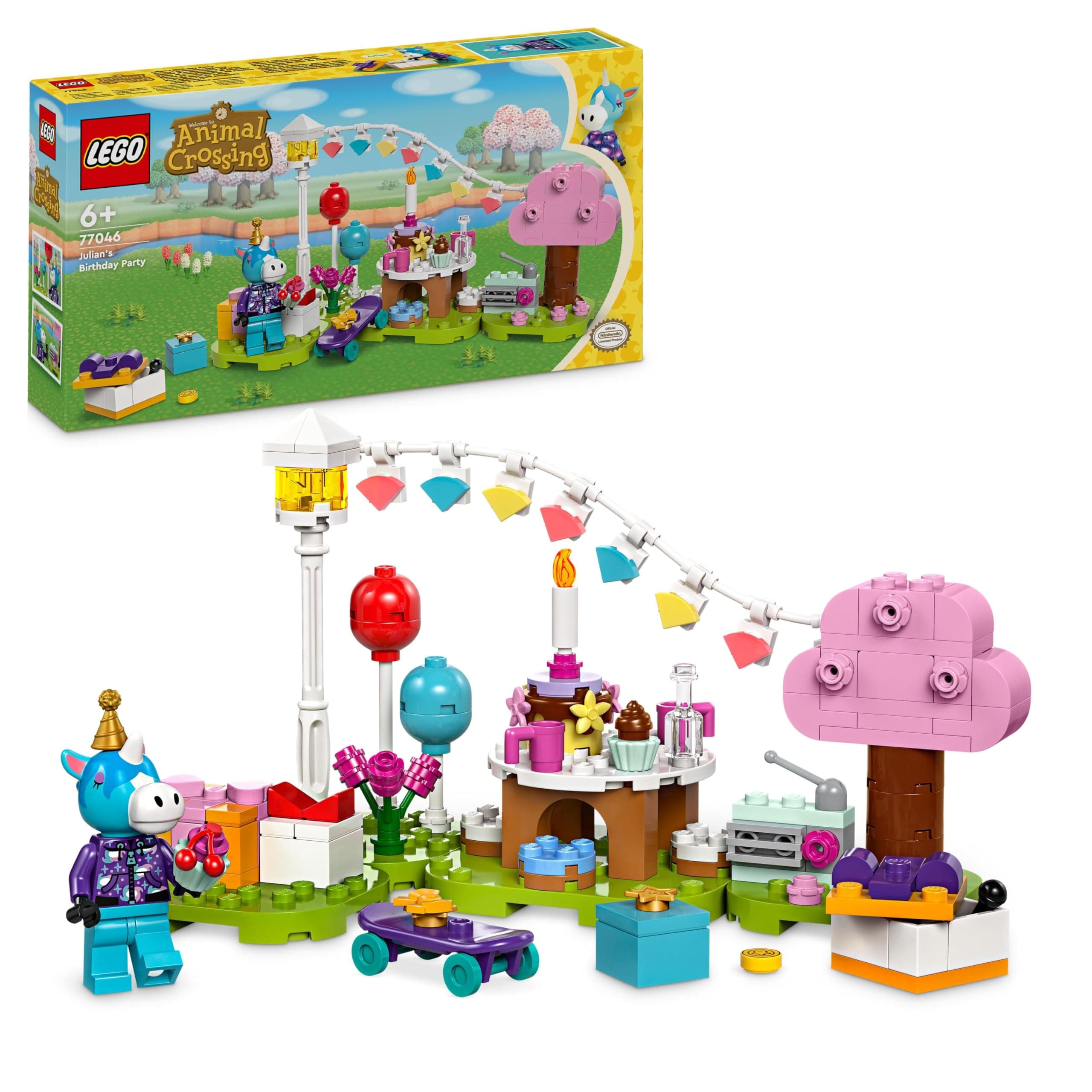 LEGO® Animal Crossing™ 77046 - Парти за рожден ден на Julian