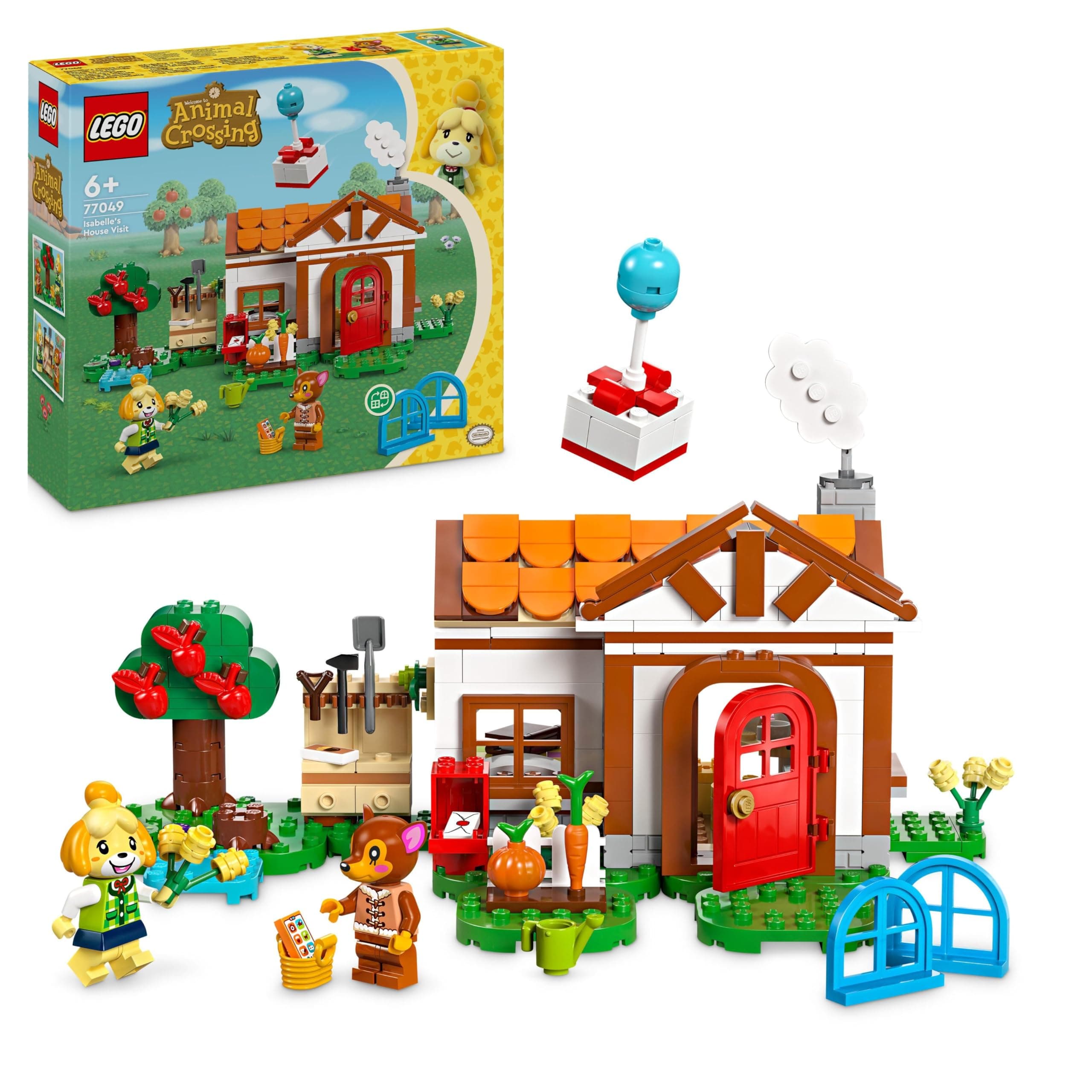 LEGO® Animal Crossing™ 77049 - Посещение в къщата на Isabelle