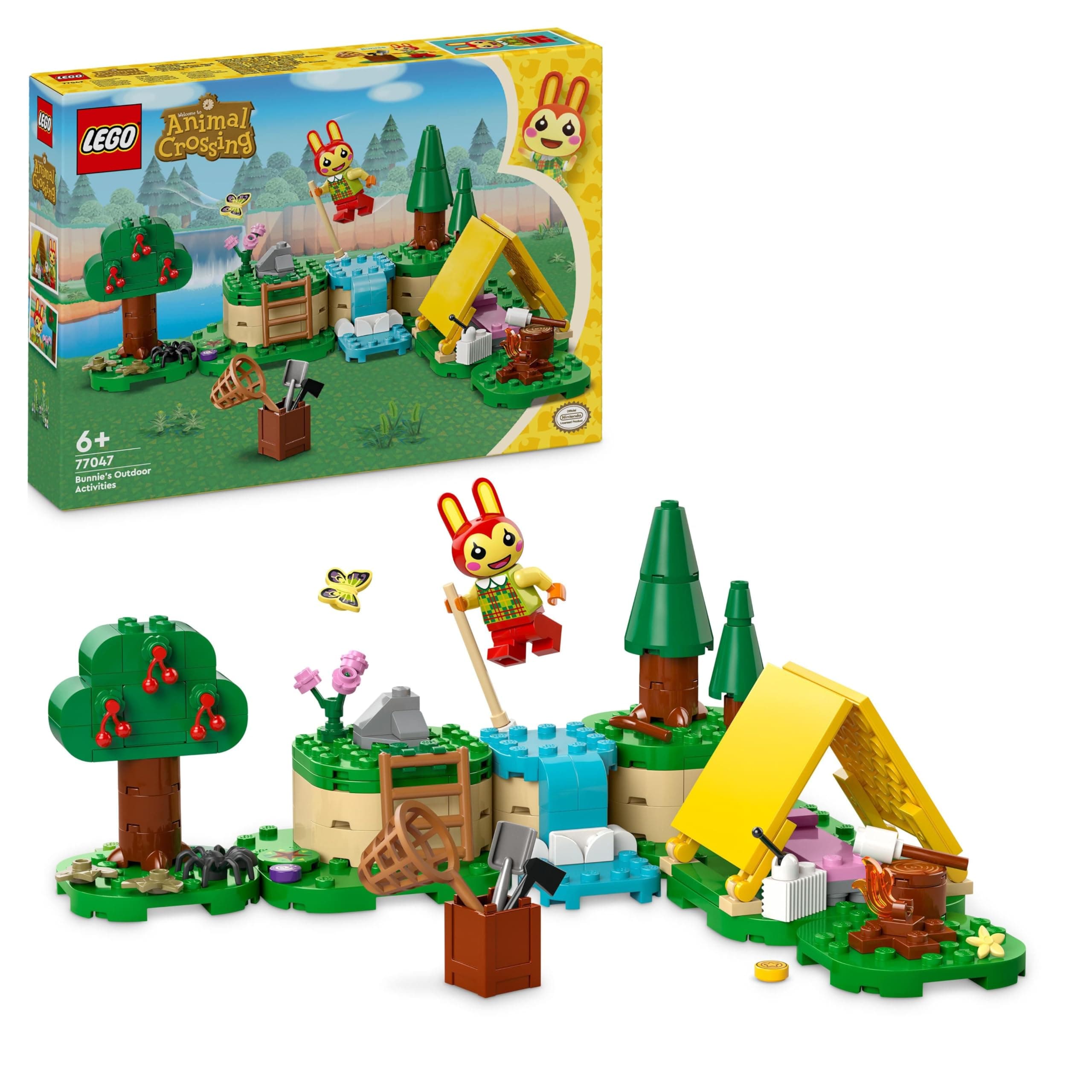 LEGO® Animal Crossing™ 77047 - Bunnie сред природата