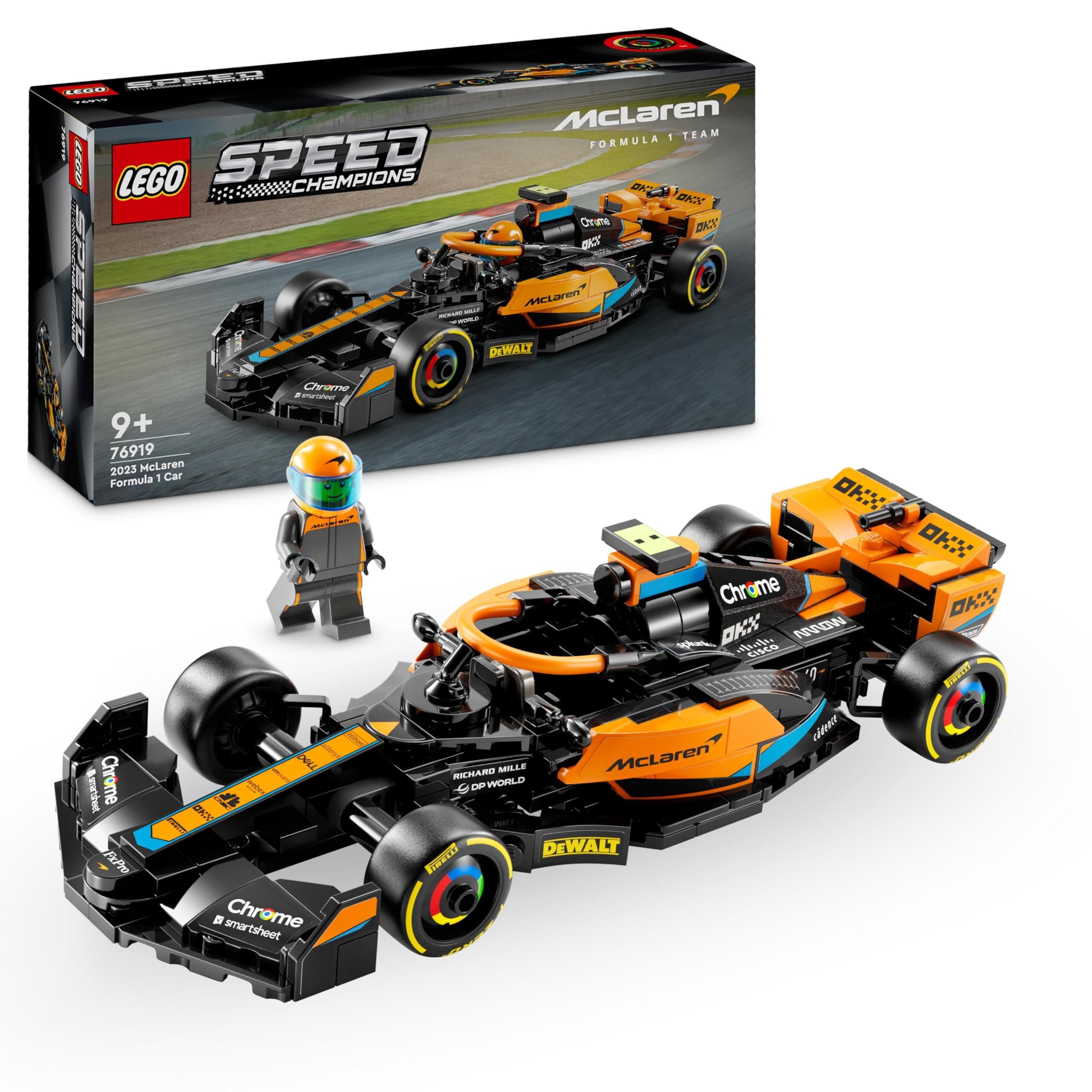 LEGO® Speed Champions 76919 - Състезателна кола 2023 McLaren Formula 1