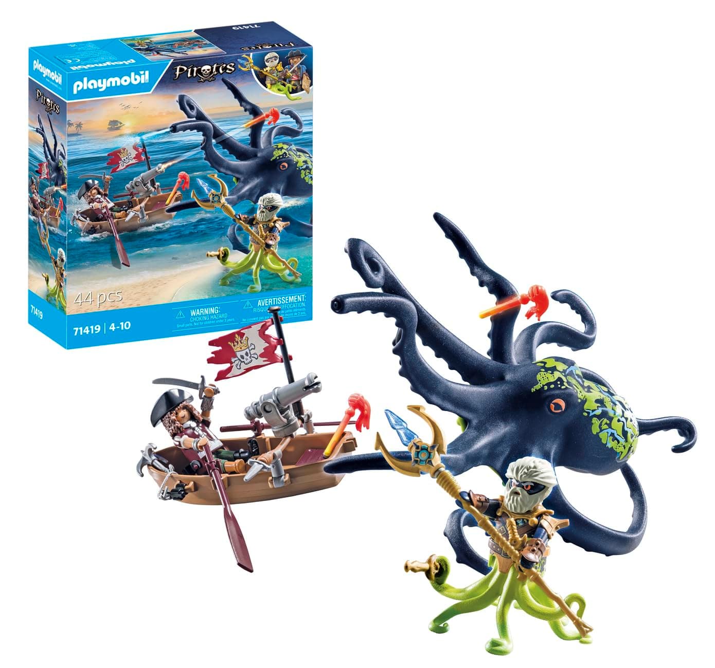 Playmobil - Битка срещу гигантския октопод