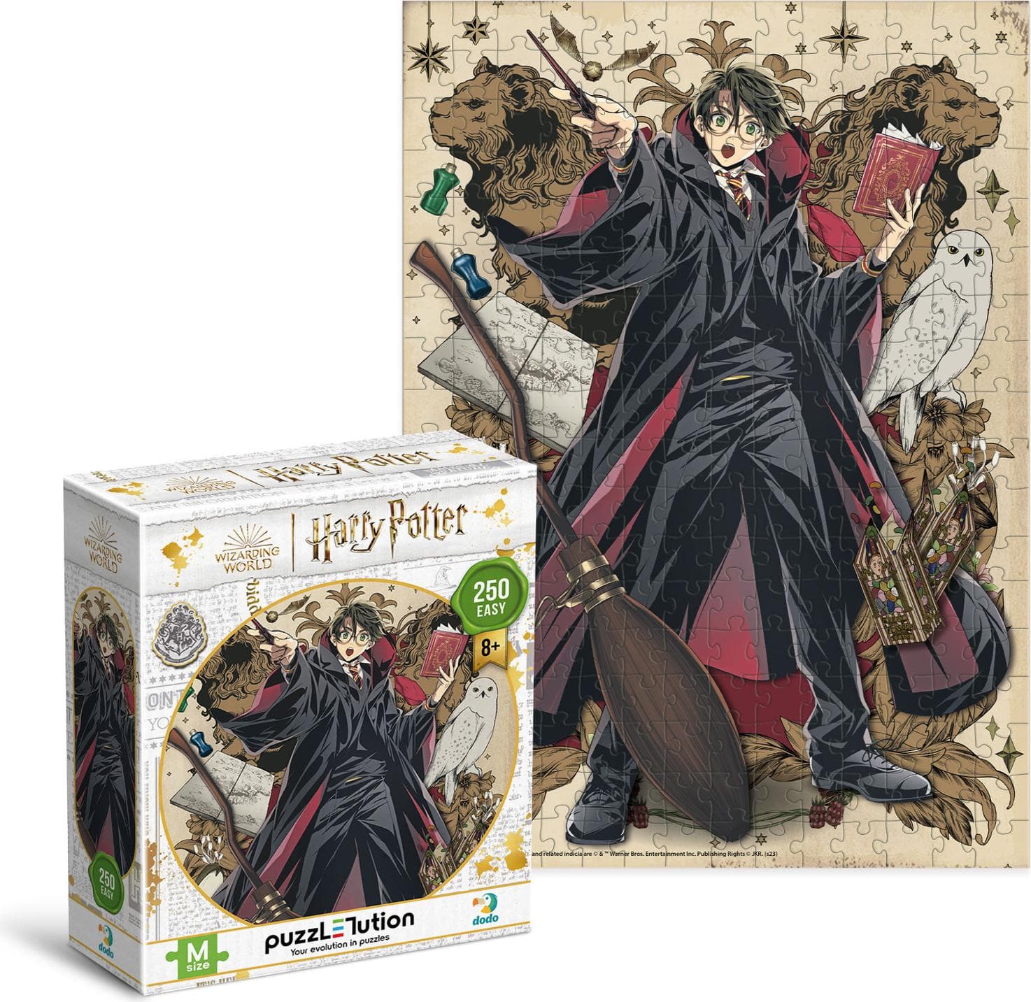 Пъзел 250 части Dodo - Harry Potter: Хари Потър
