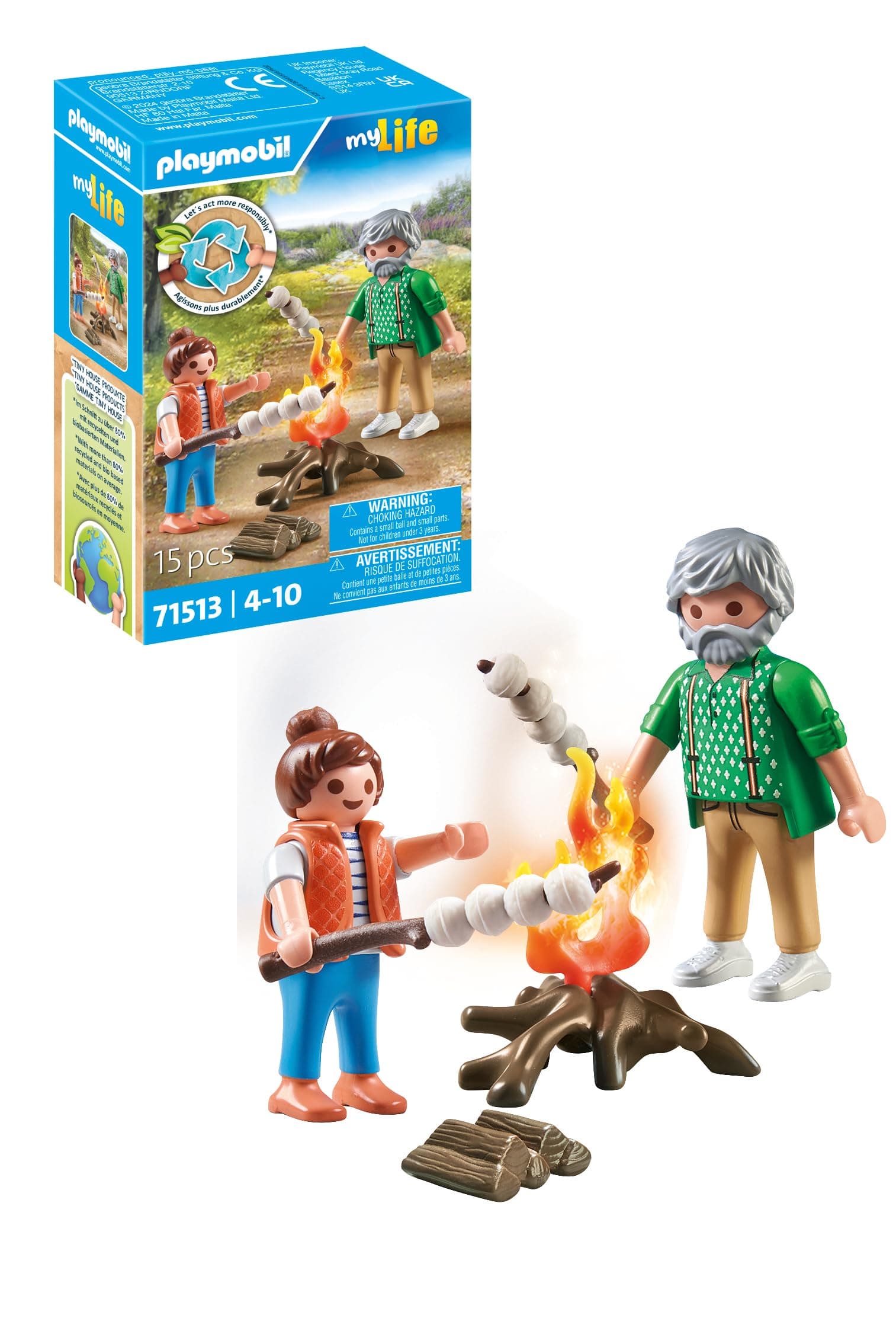 Playmobil - Лагерен огън с маршмелоу