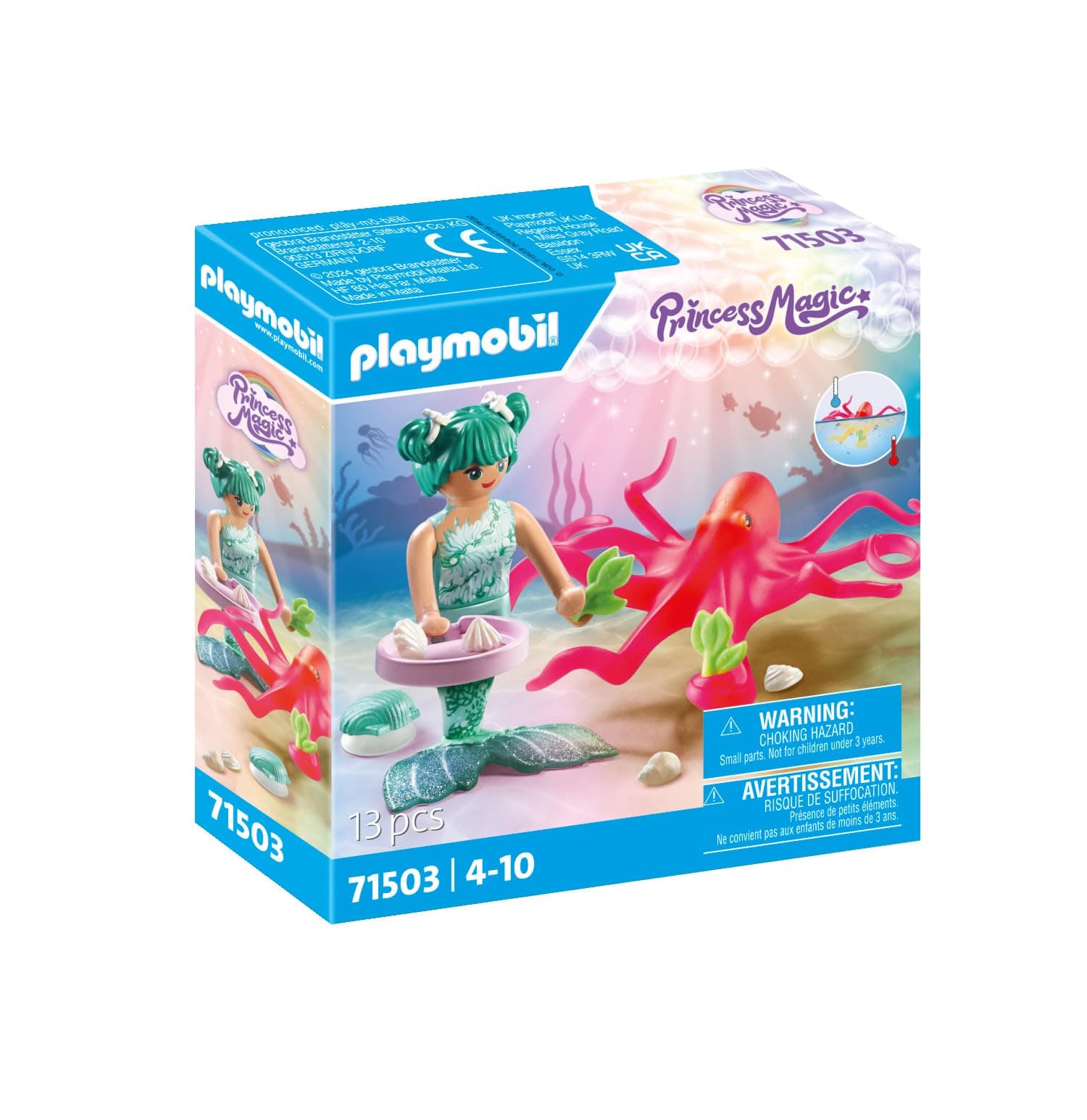Playmobil - Русалка с променящ цвета си октопод