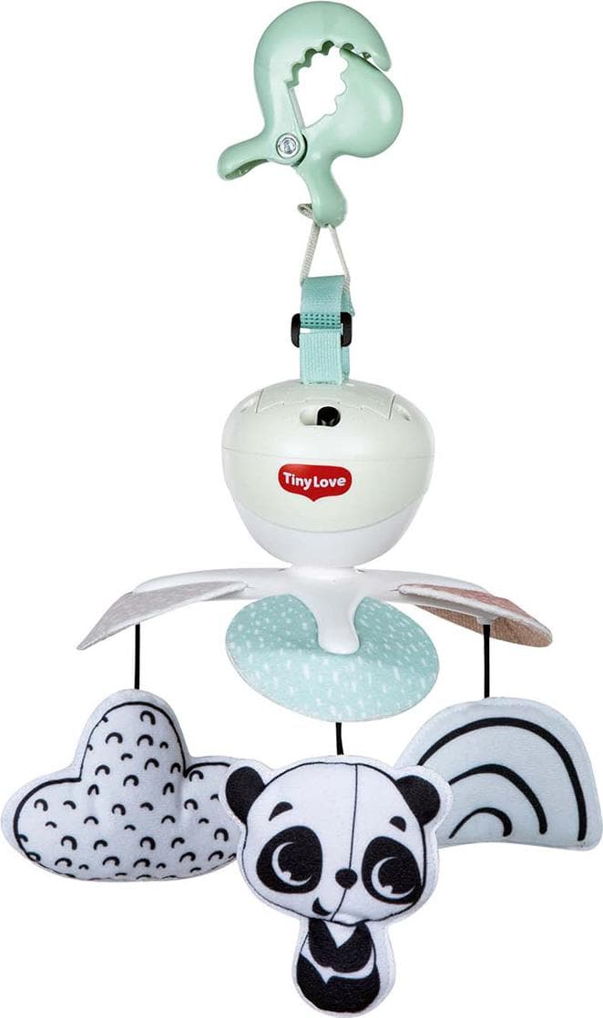 Музикална въртележка Tiny Love Take Along Mobile Black&White Decor, 0м+