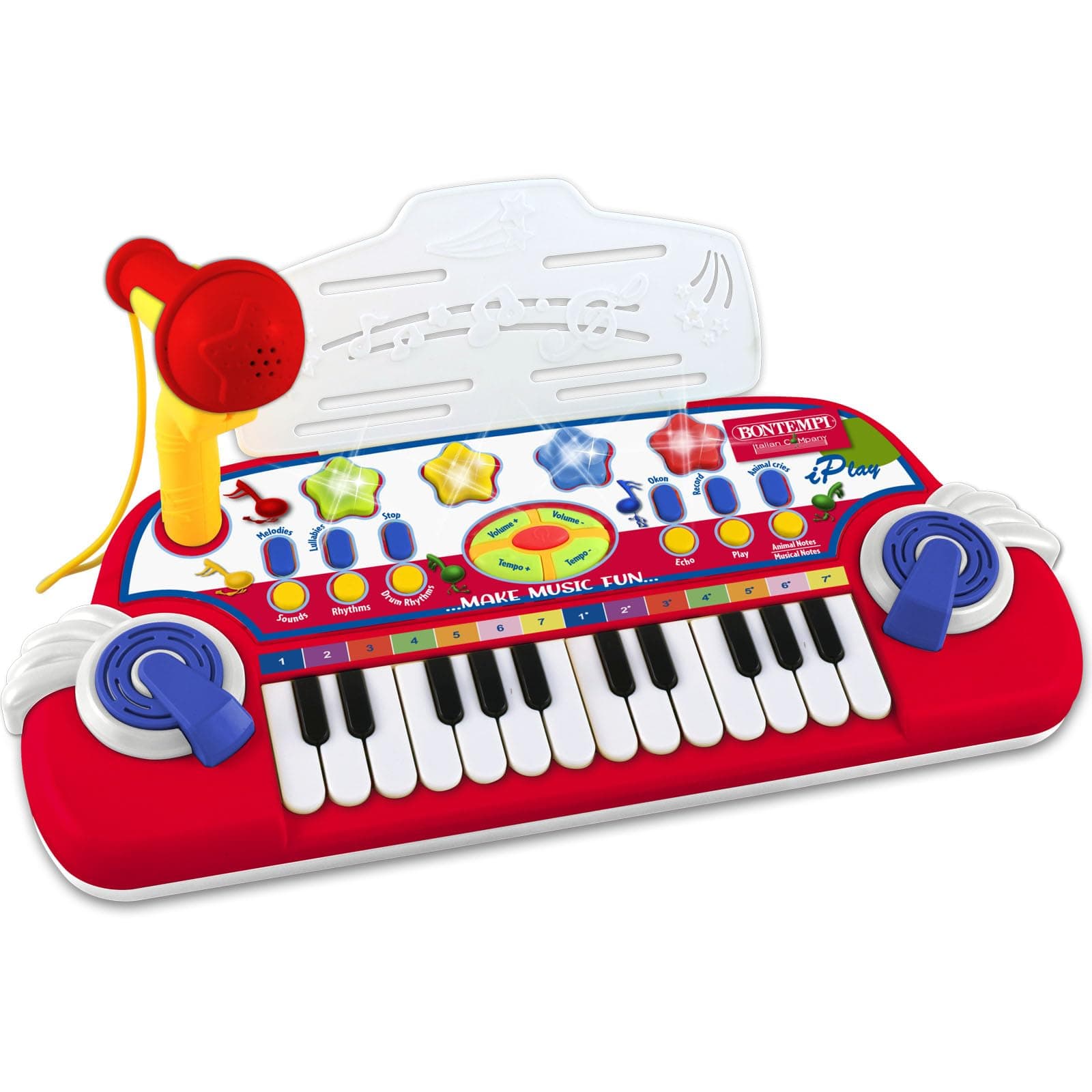 Bontempi - Електронен синтезатор 24 клавиша с микрофон