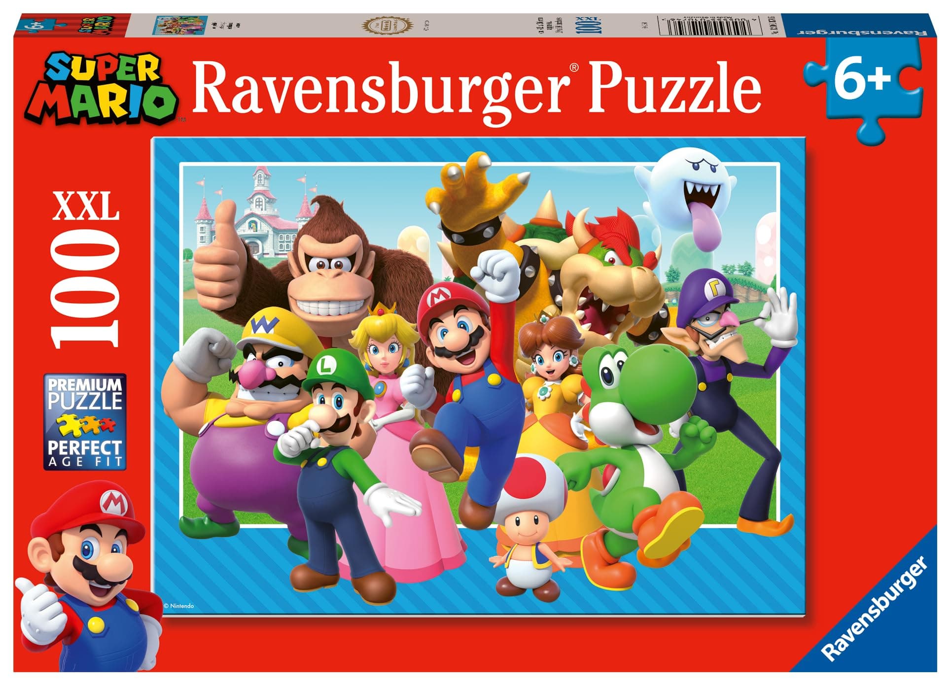 Пъзел Ravensburger 100 ел. XXL - Супер Марио