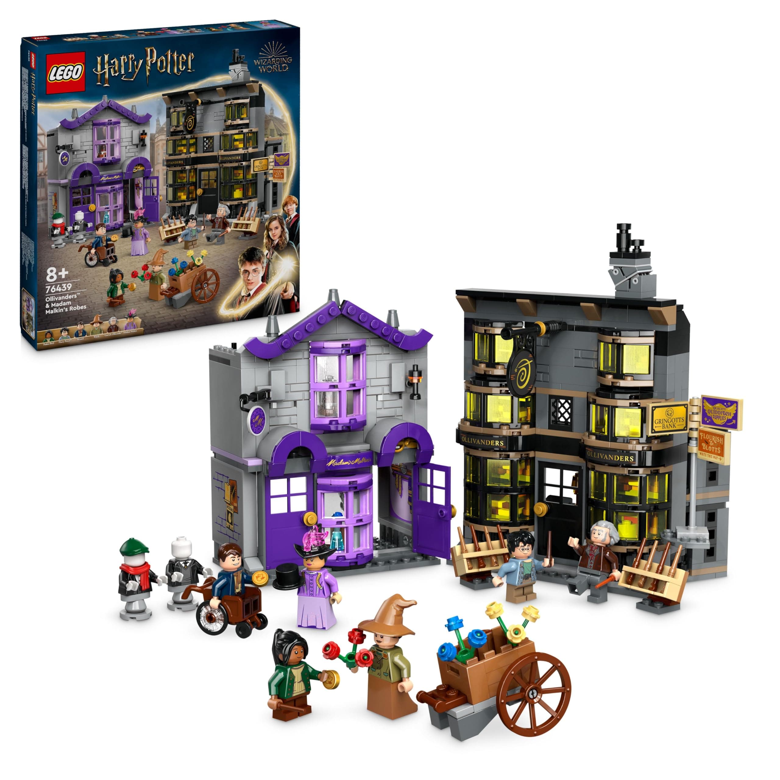 LEGO® Harry Potter™ 76439 - Оливандър и дрехи от мадам Молкин