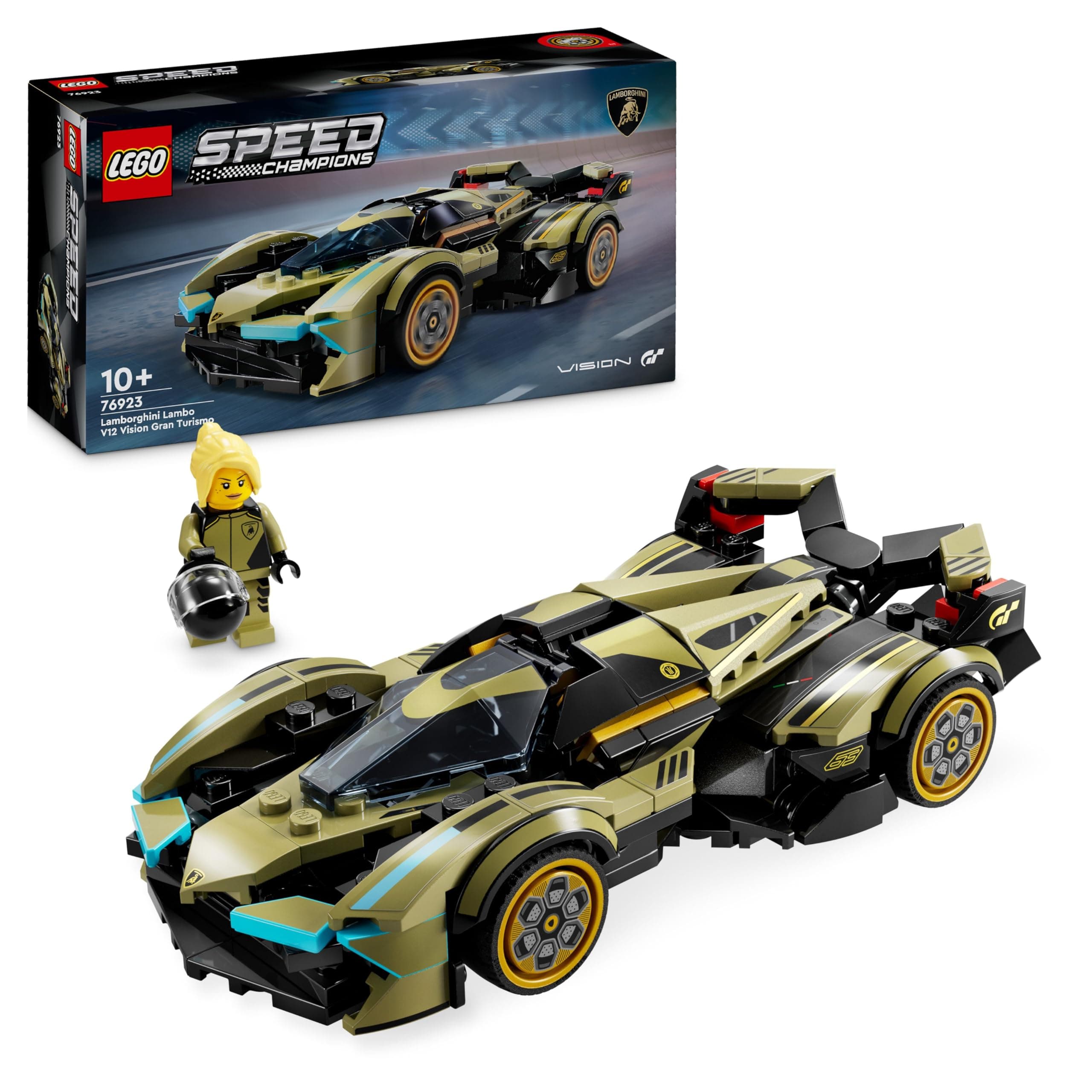 LEGO® Speed Champions 76923 - Свръхкола Lamborghini Lambo V12 VISION GT