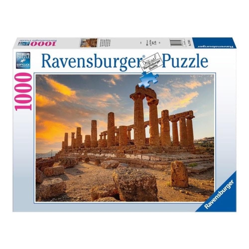 Пъзел Ravensburger 1000 ел. - Снимки и пейзажи: Вале дей Темпли