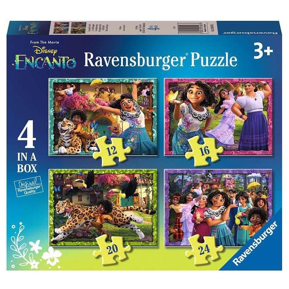 Пъзел Ravensburger 4-в-1: 12/16/20/24 ел. - Disney Encanto