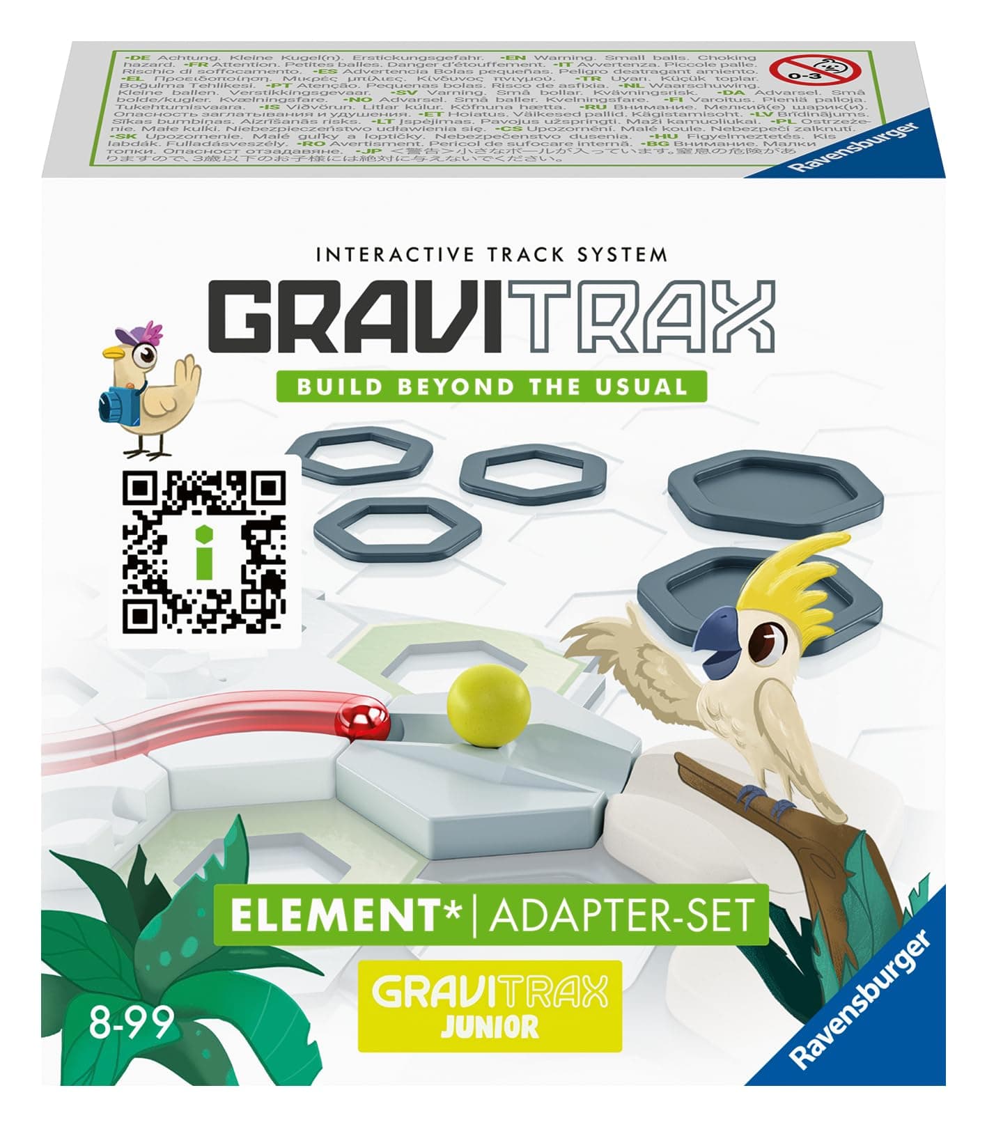 Настолна игра Ravensburger GraviTrax Junior - Допълнение Комплект адаптери