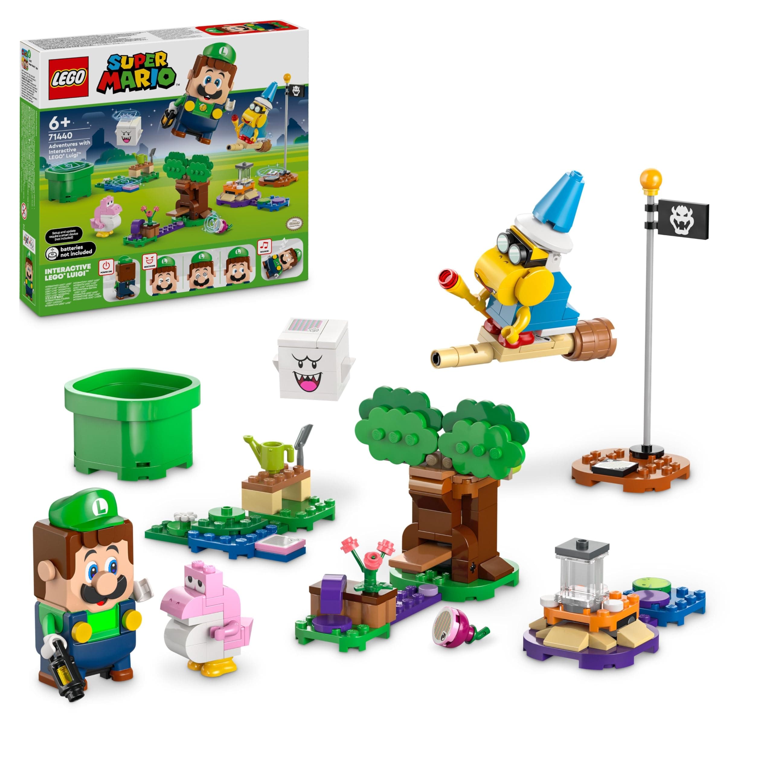 LEGO® Super Mario™ 71440 - Приключения с интерактивна фигура LEGO® Luigi™