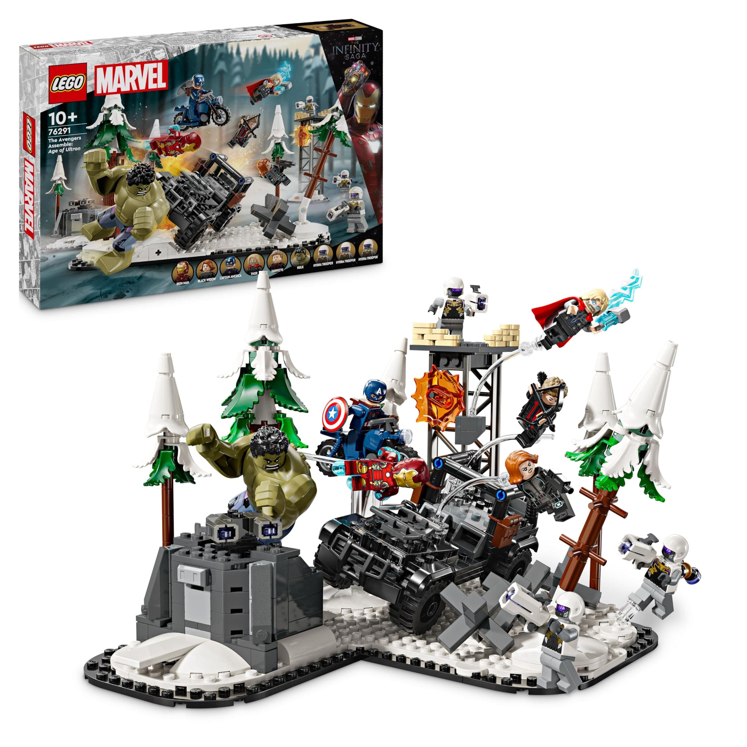 LEGO® Marvel Super Heroes 76291 - Отмъстителите се събитат: Ерата на Ултрон