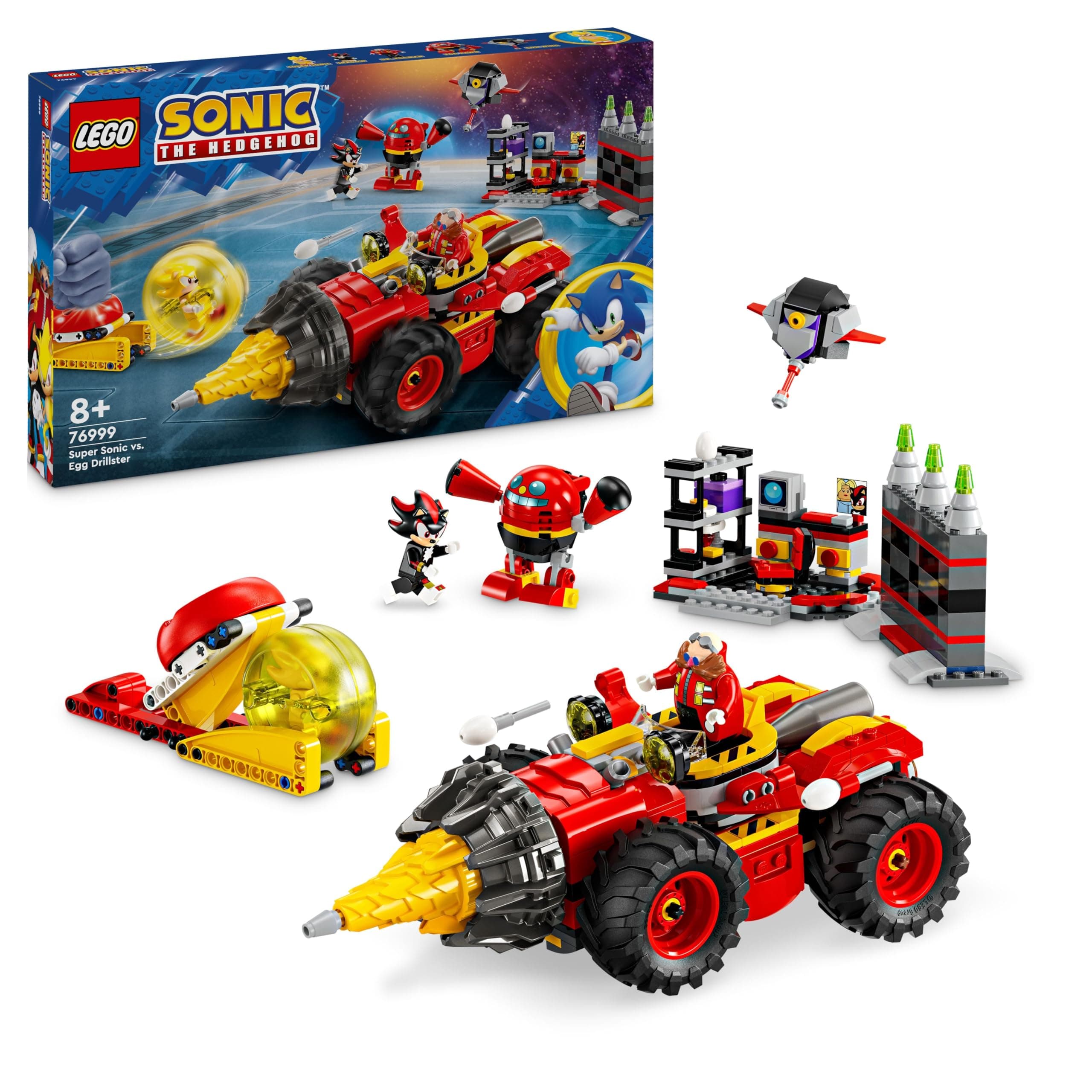 LEGO® Sonic the Hedgehog™ 76999 - Супер Соник срещу Яйчната сонда