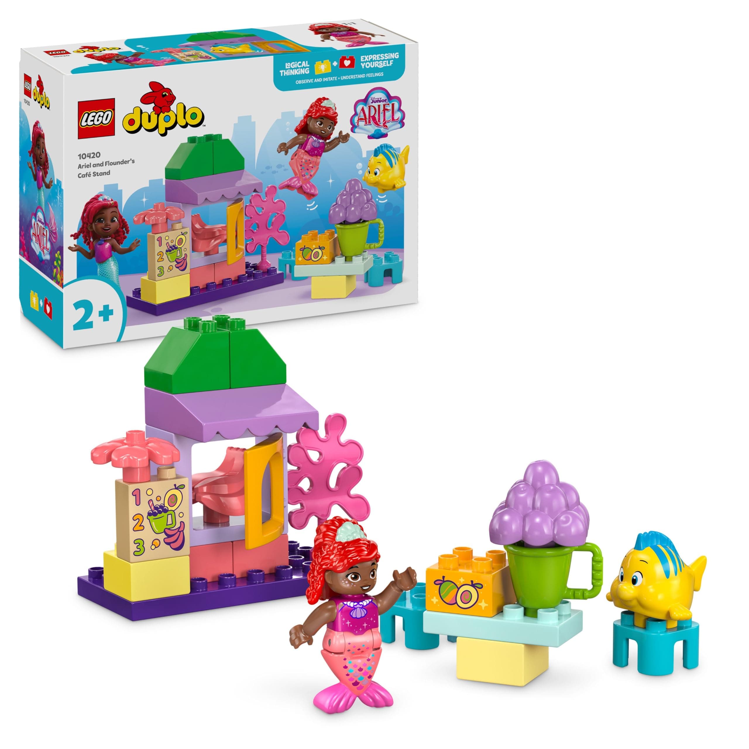 LEGO® DUPLO® Disney™ 10420 - Кафе с Ариел и Флаундър