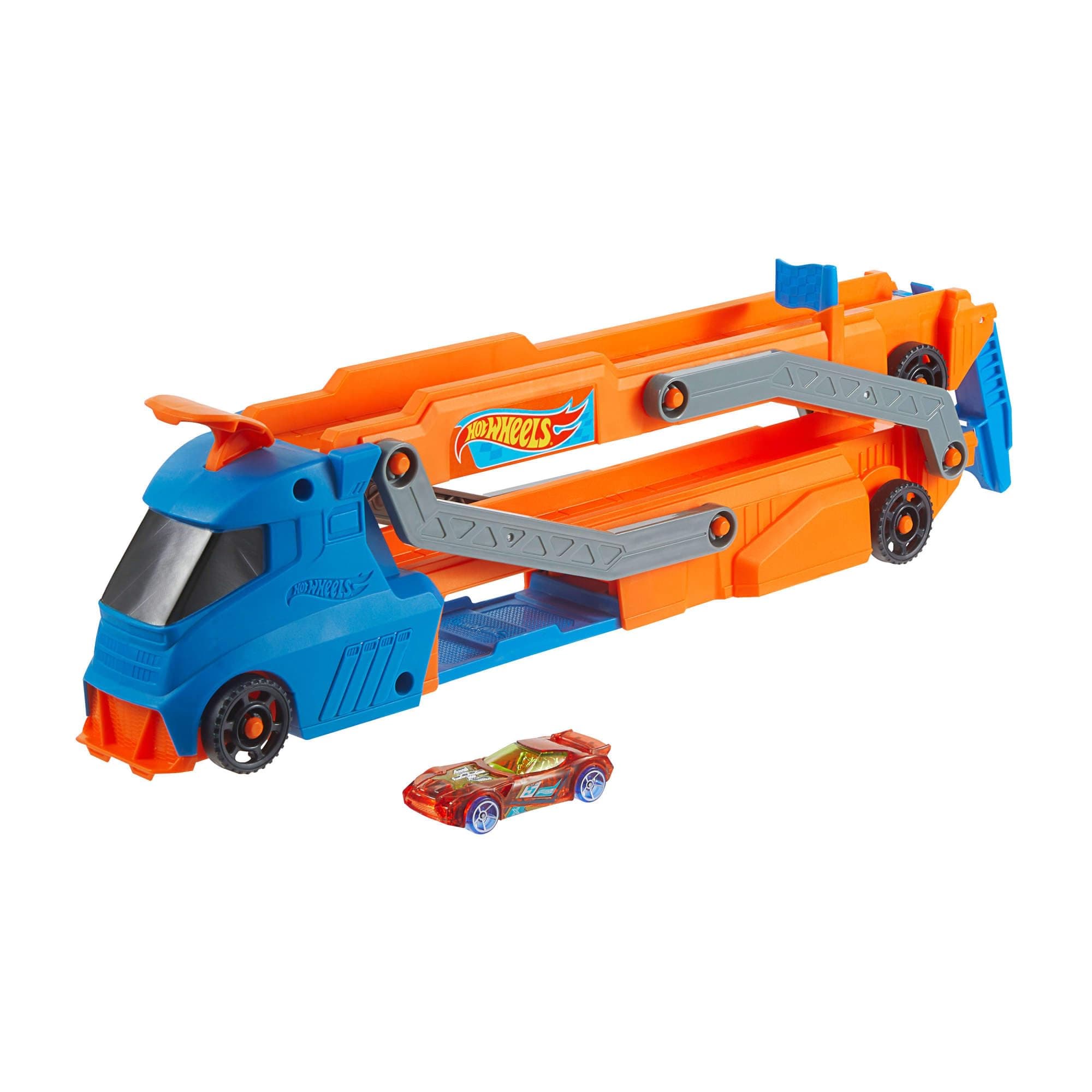 Hot Wheels City - Трансформиращ се транспортьор-рампа
