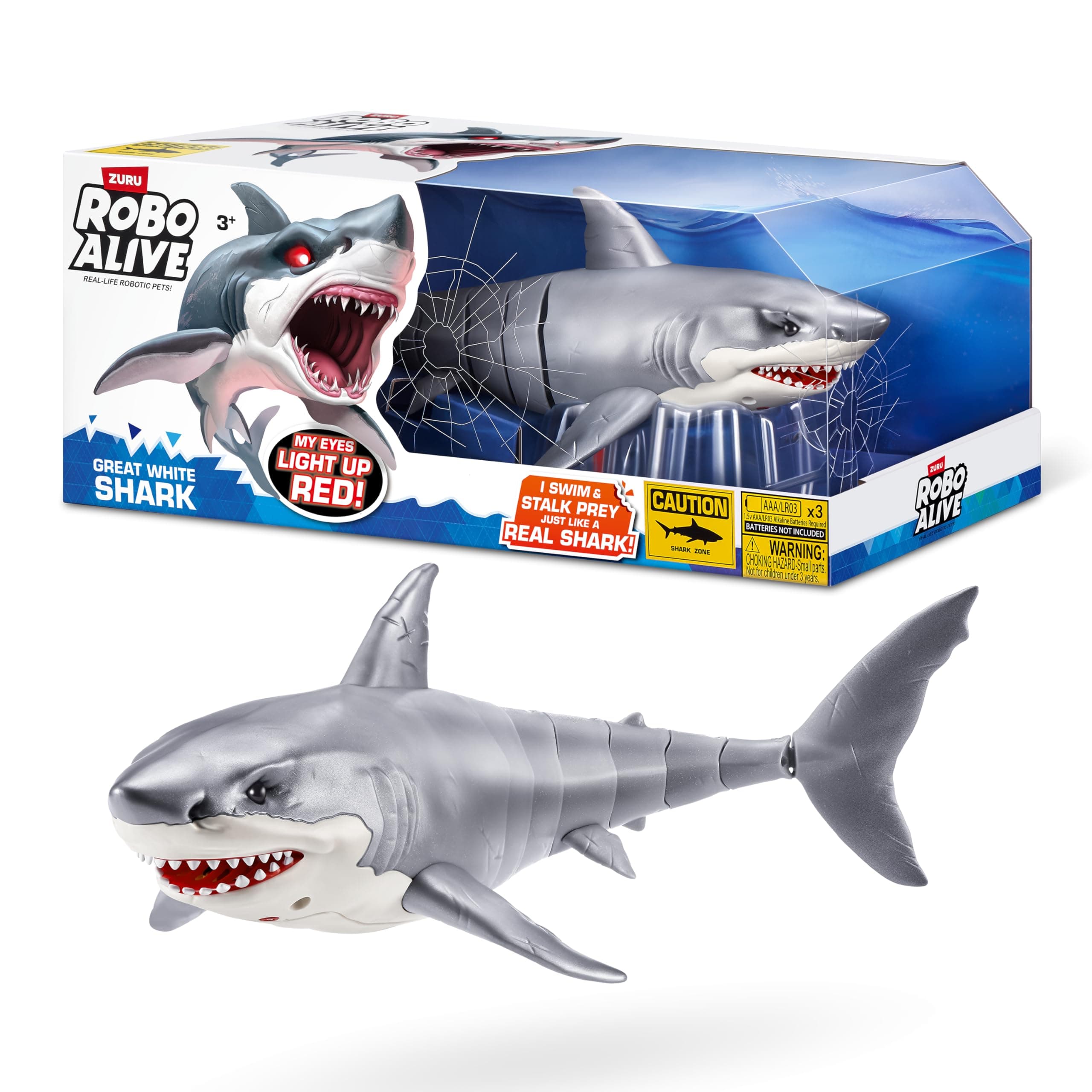 Zuru Robo Alive - Shark Attack Series 1: Робо бяла акула