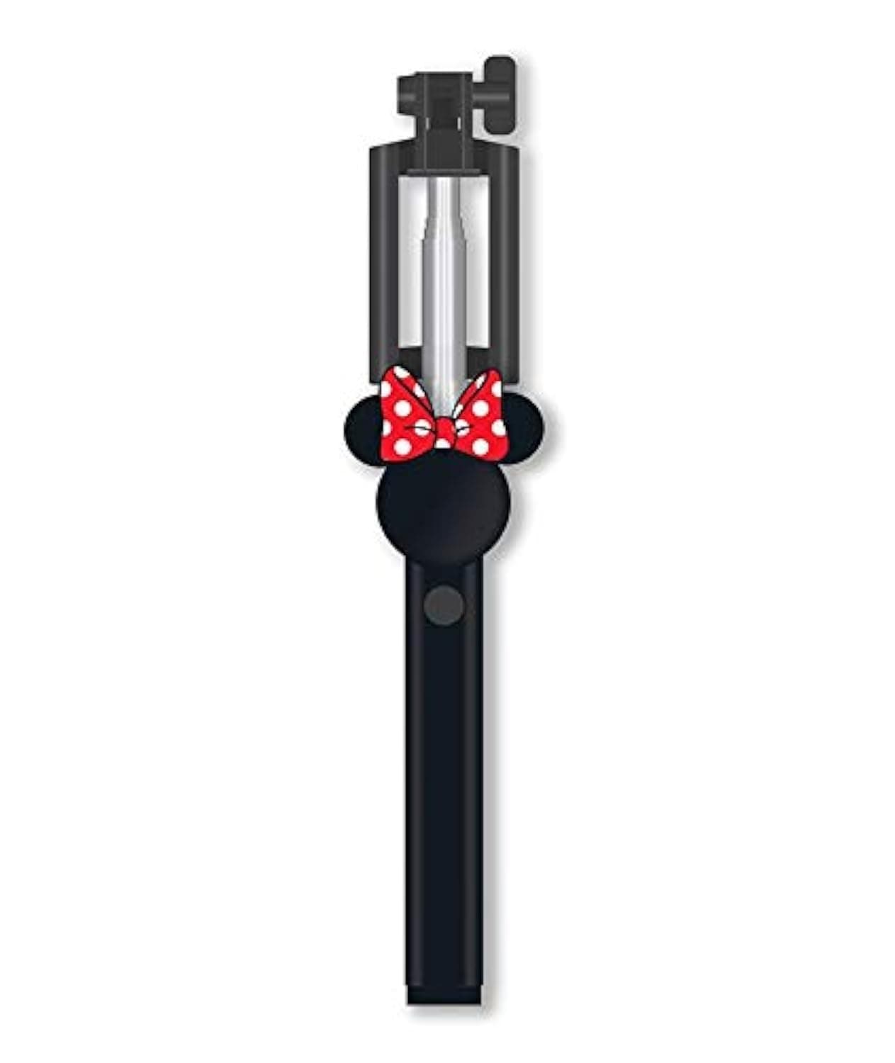 Портативен разтегаем безжичен селфи стик за мобилни телефони - Disney Minnie Bluetooth Folding Selfie Stick (черен)