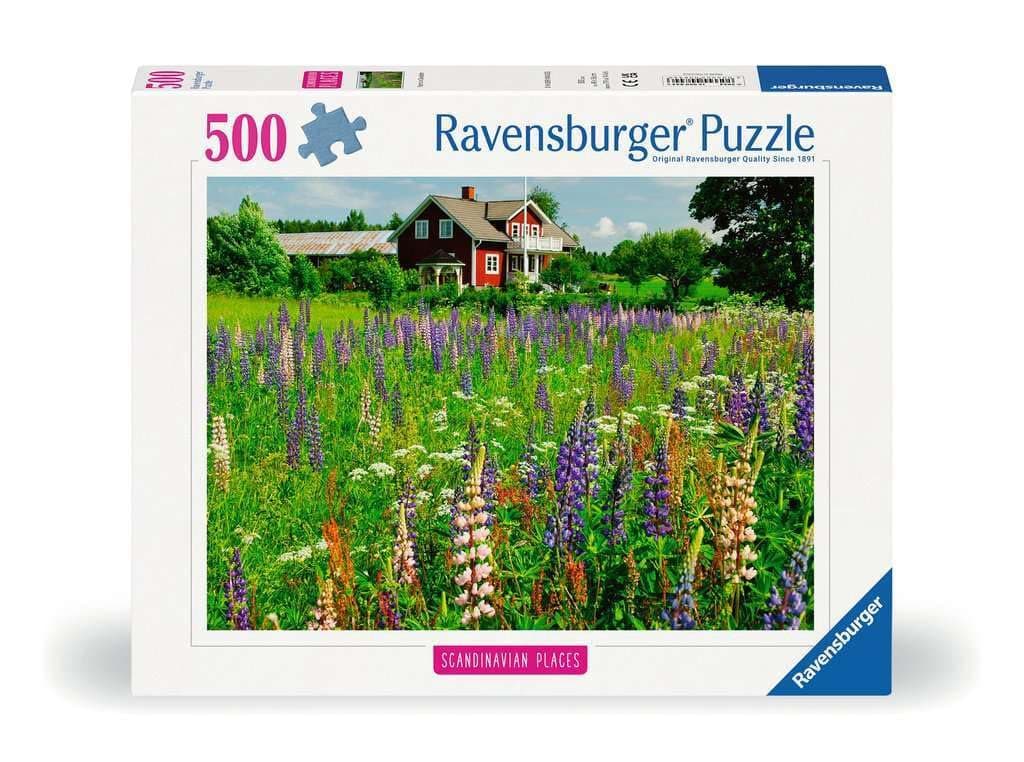 Пъзел Ravensburger 500 ел. - Ферма в Швеция