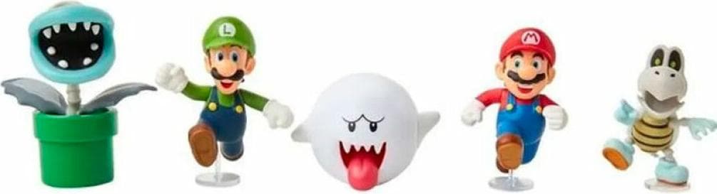 Супер Марио - Ексклузивен комплект: Фигурки в опаковка 5 броя