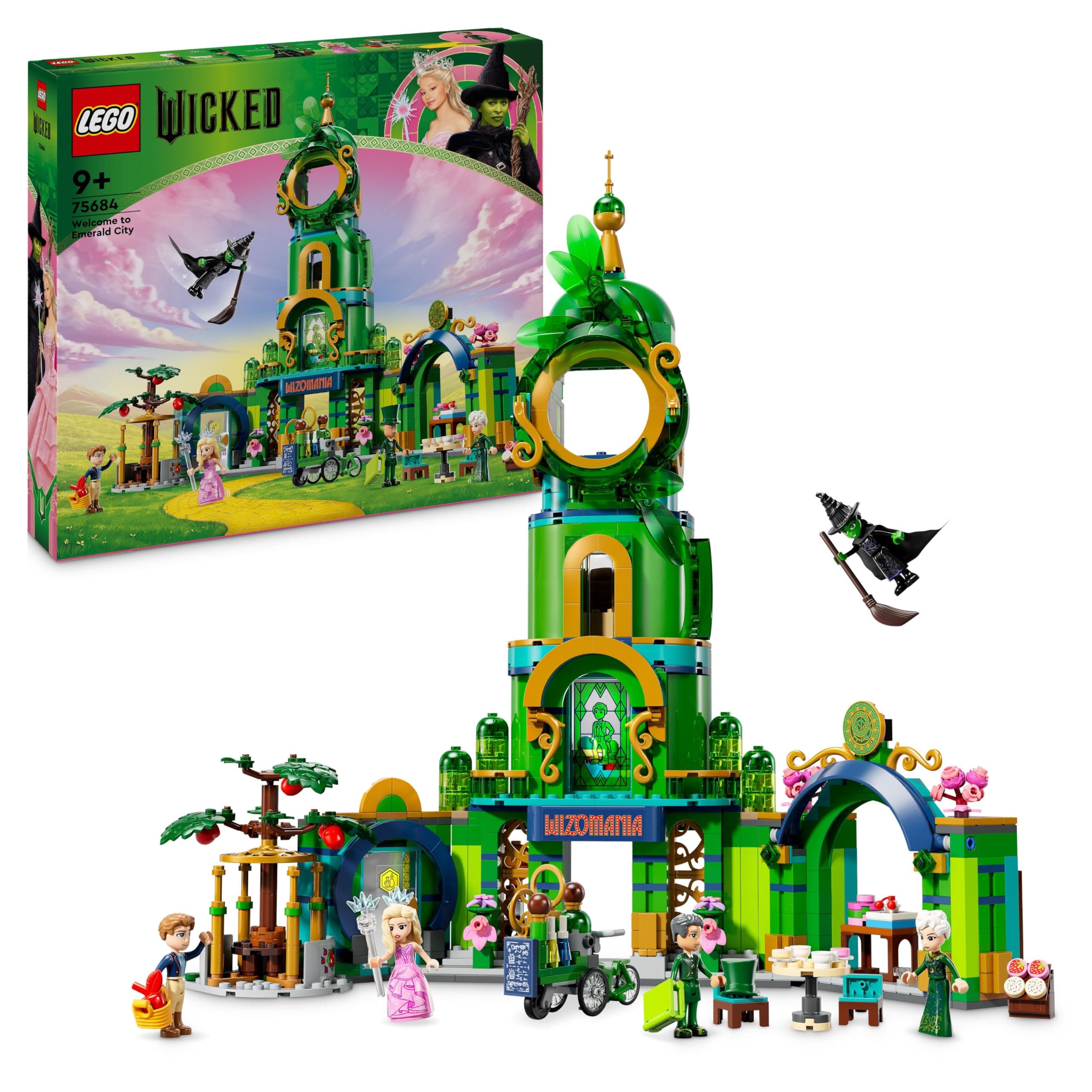 LEGO® Wicked 75684 - Добре дошли в Изумрудения град