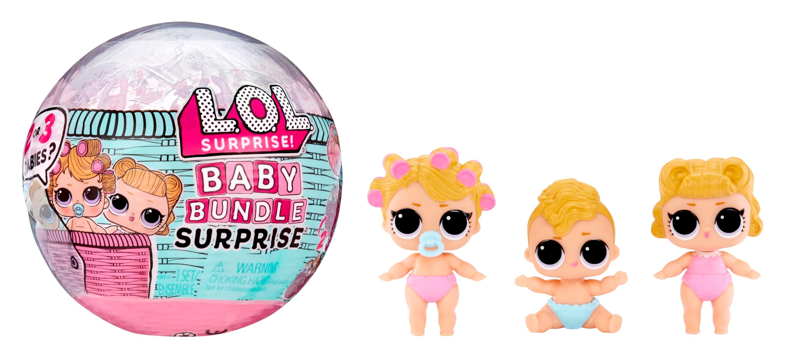 Кукла в сфера L.O.L. Surprise - Baby Bundle, асортимент