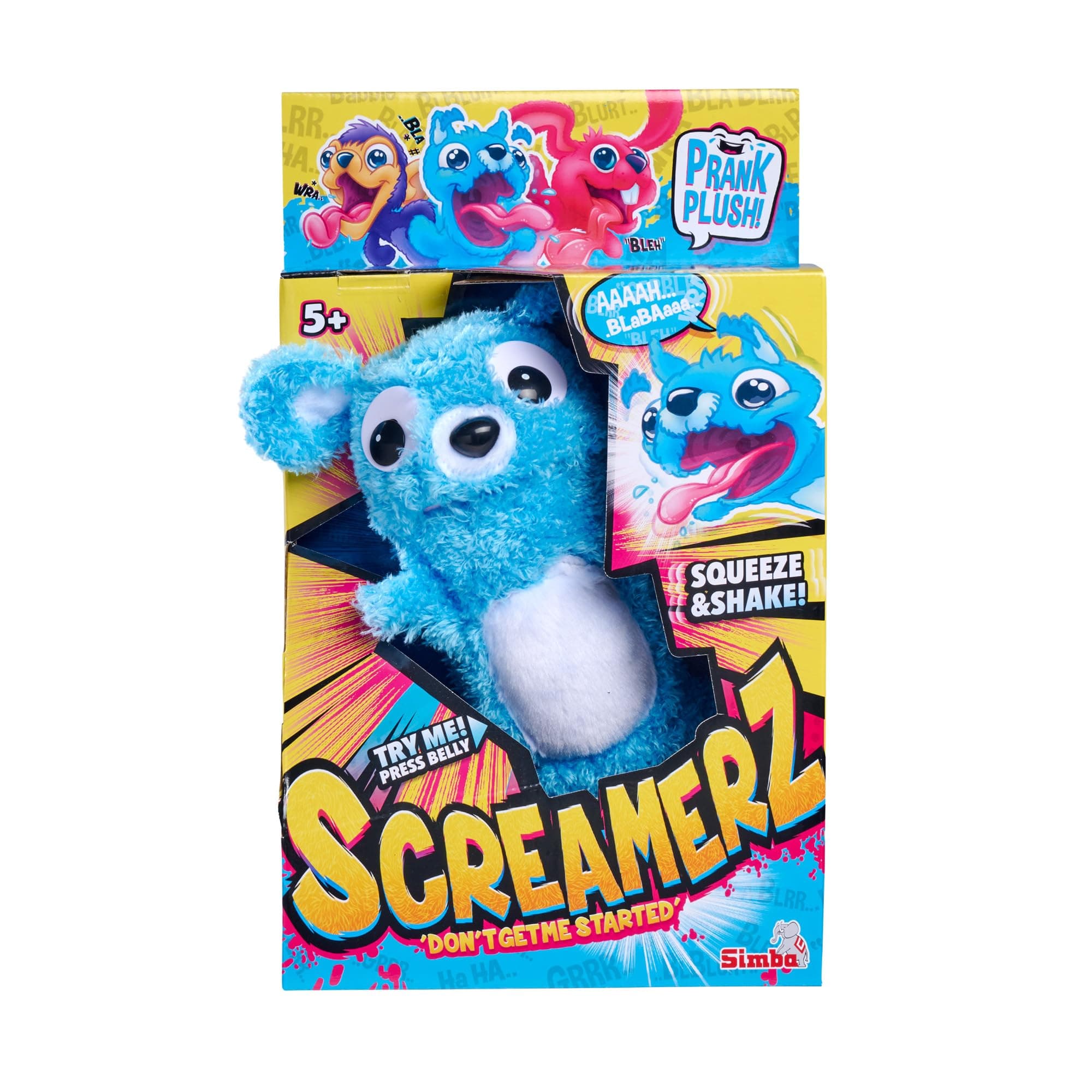 Simba - Интерактивна плюшена играчка ScreamerZ Мечка