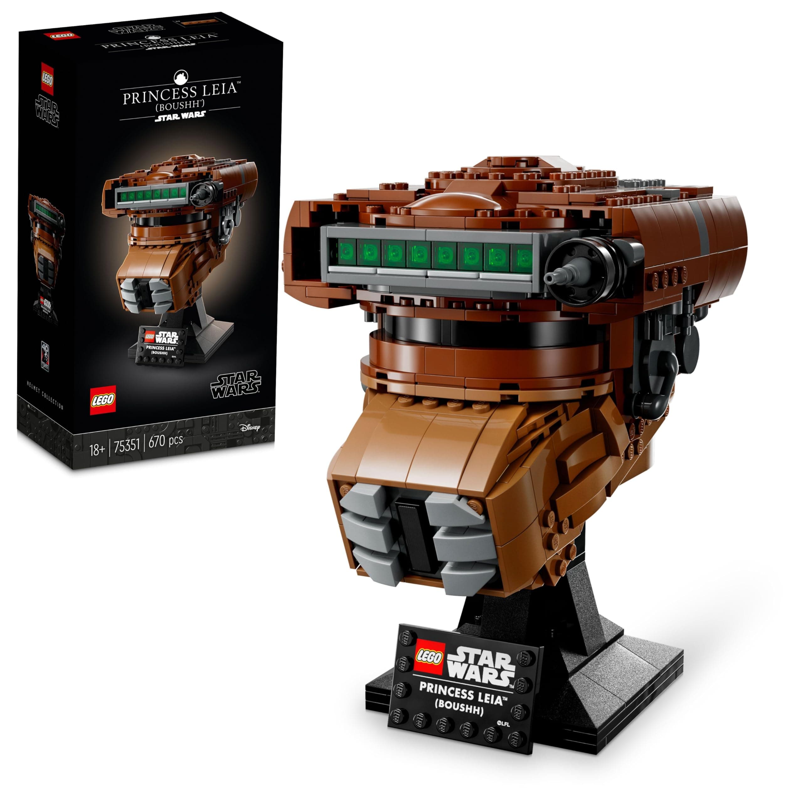 LEGO® Star Wars™ 75351 - Шлемът на принцеса Лея (Буш)