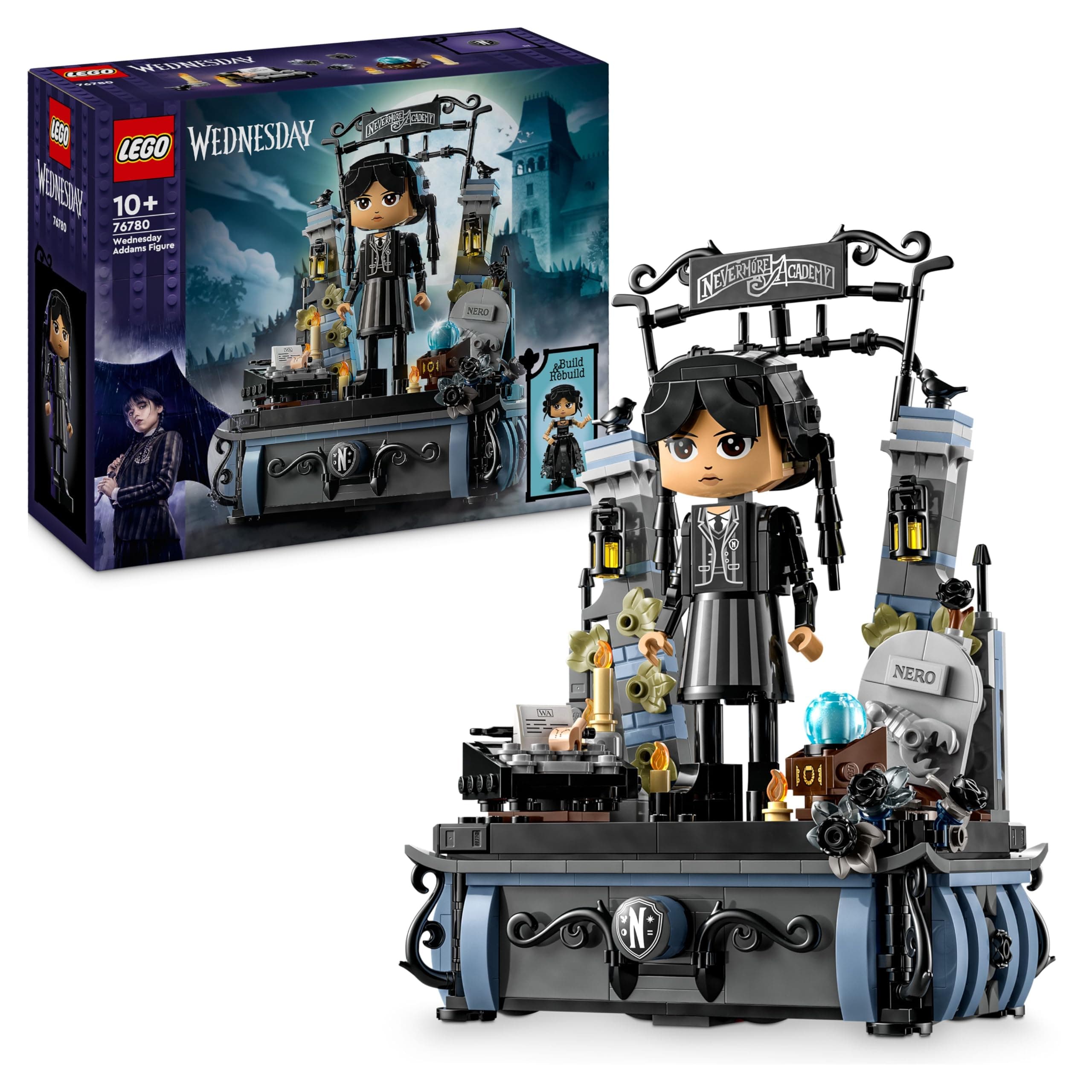 LEGO® Wednesday 76780 - Фигура на Уензди Адамс