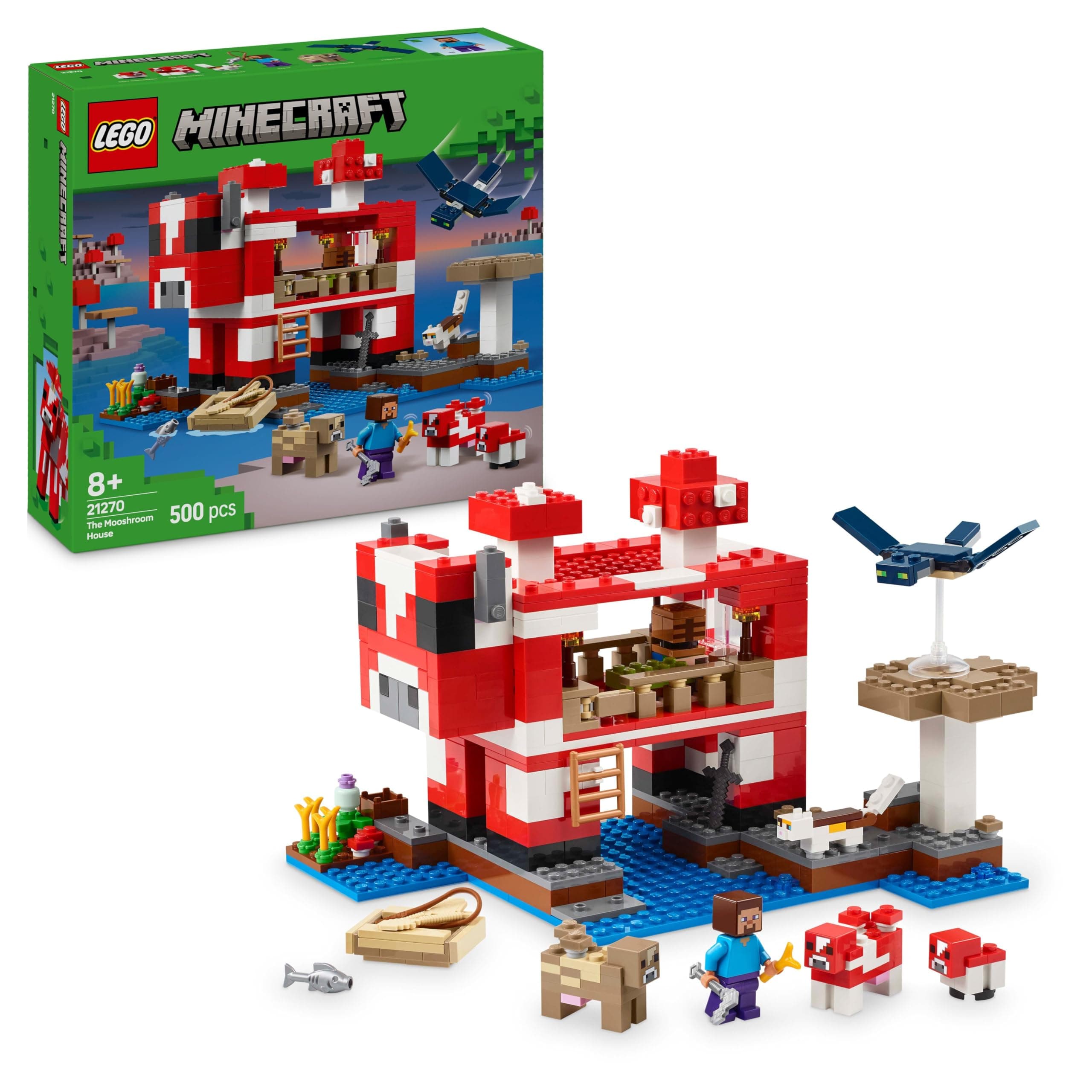 LEGO® Minecraft™ 21270 - Къщата на Муухоморка
