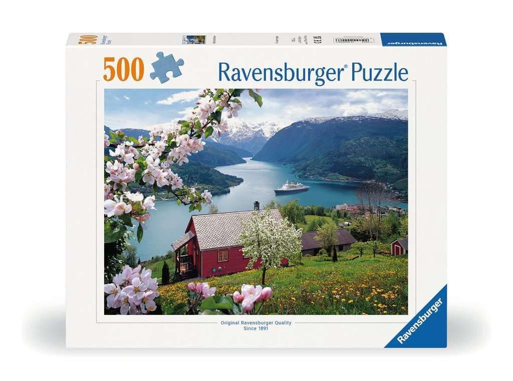 Пъзел Ravensburger 500 ел. - Скандинавска идилия