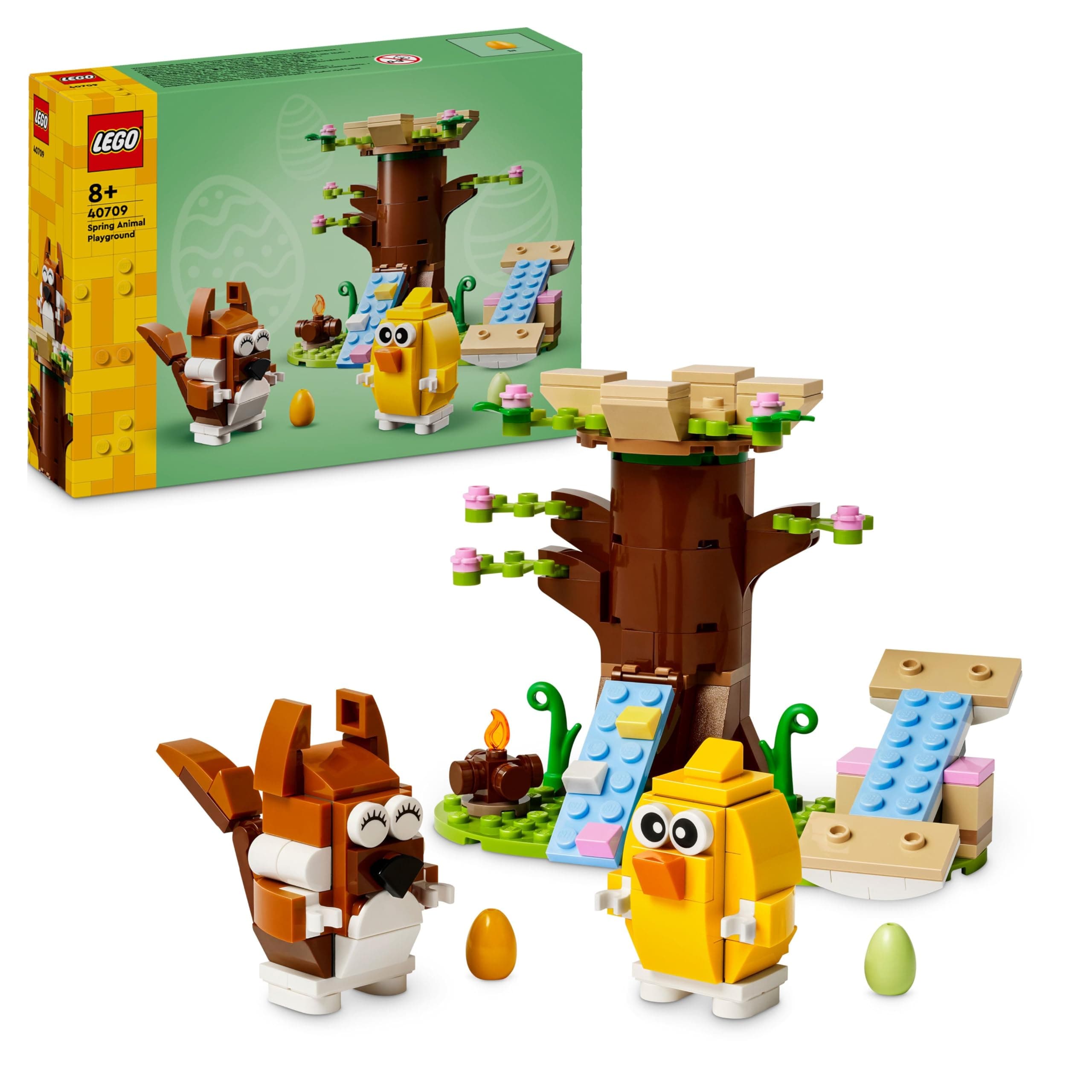 LEGO® Iconic 40709 - Пролетна площадка с животни